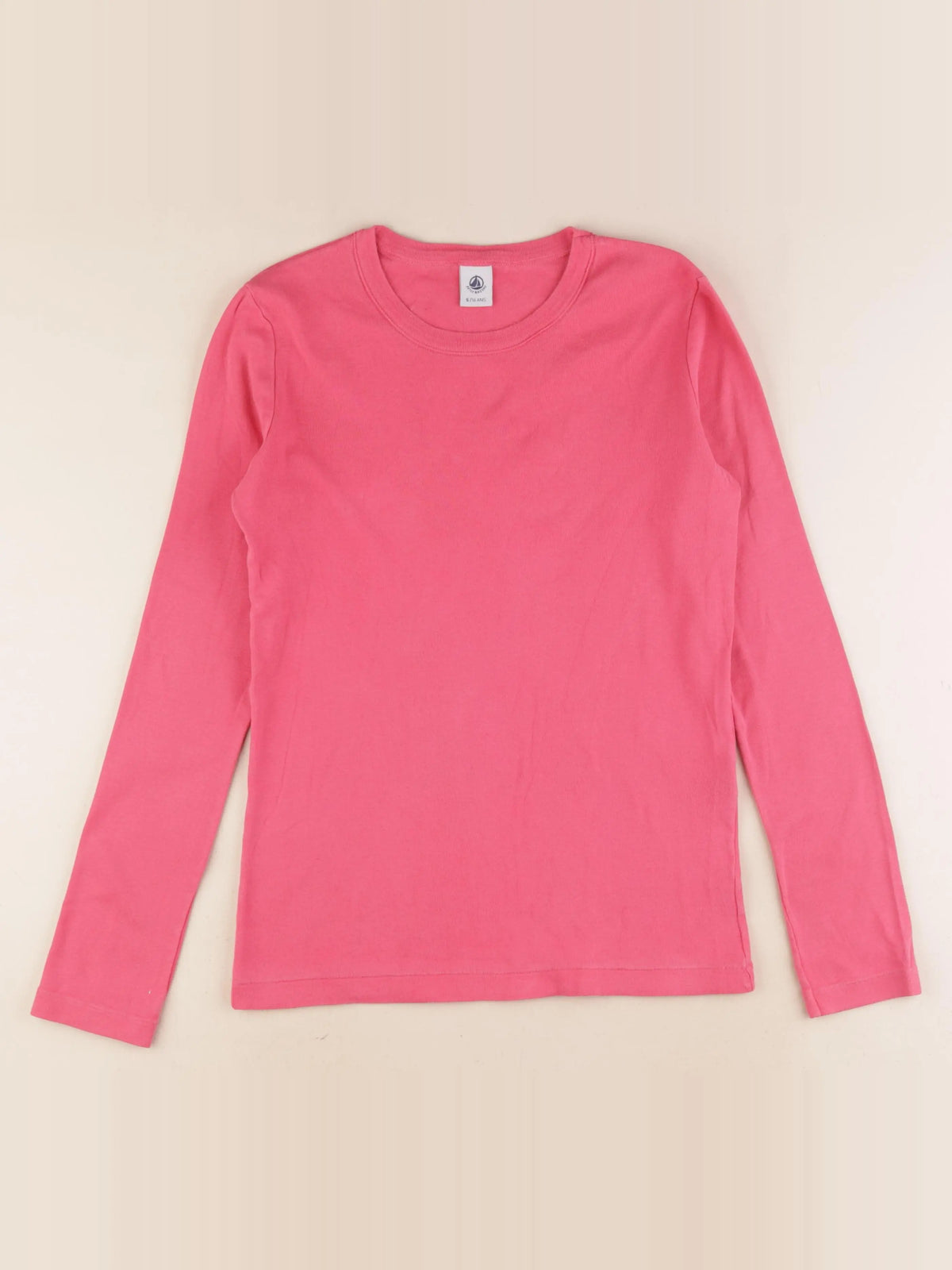 Petit Bateau - tee-shirt rose - 16 ans