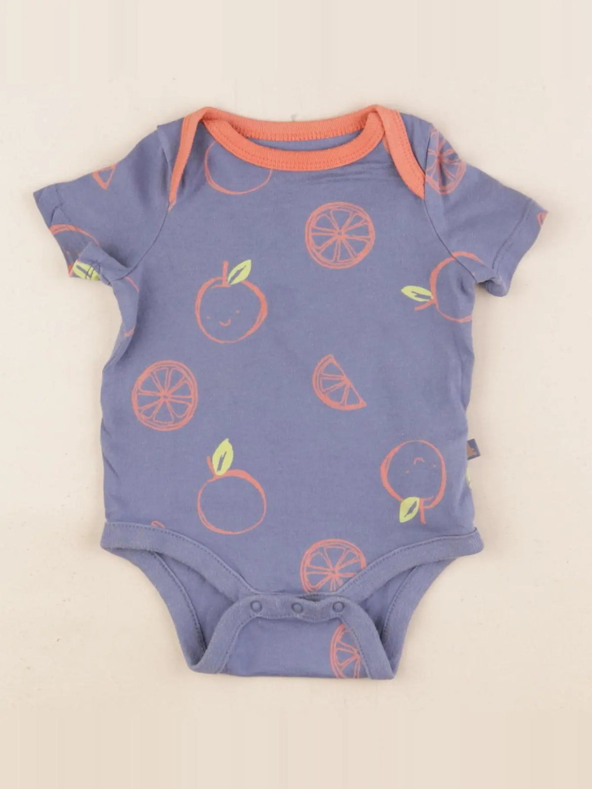 GAP - body bleu - 0/3 mois