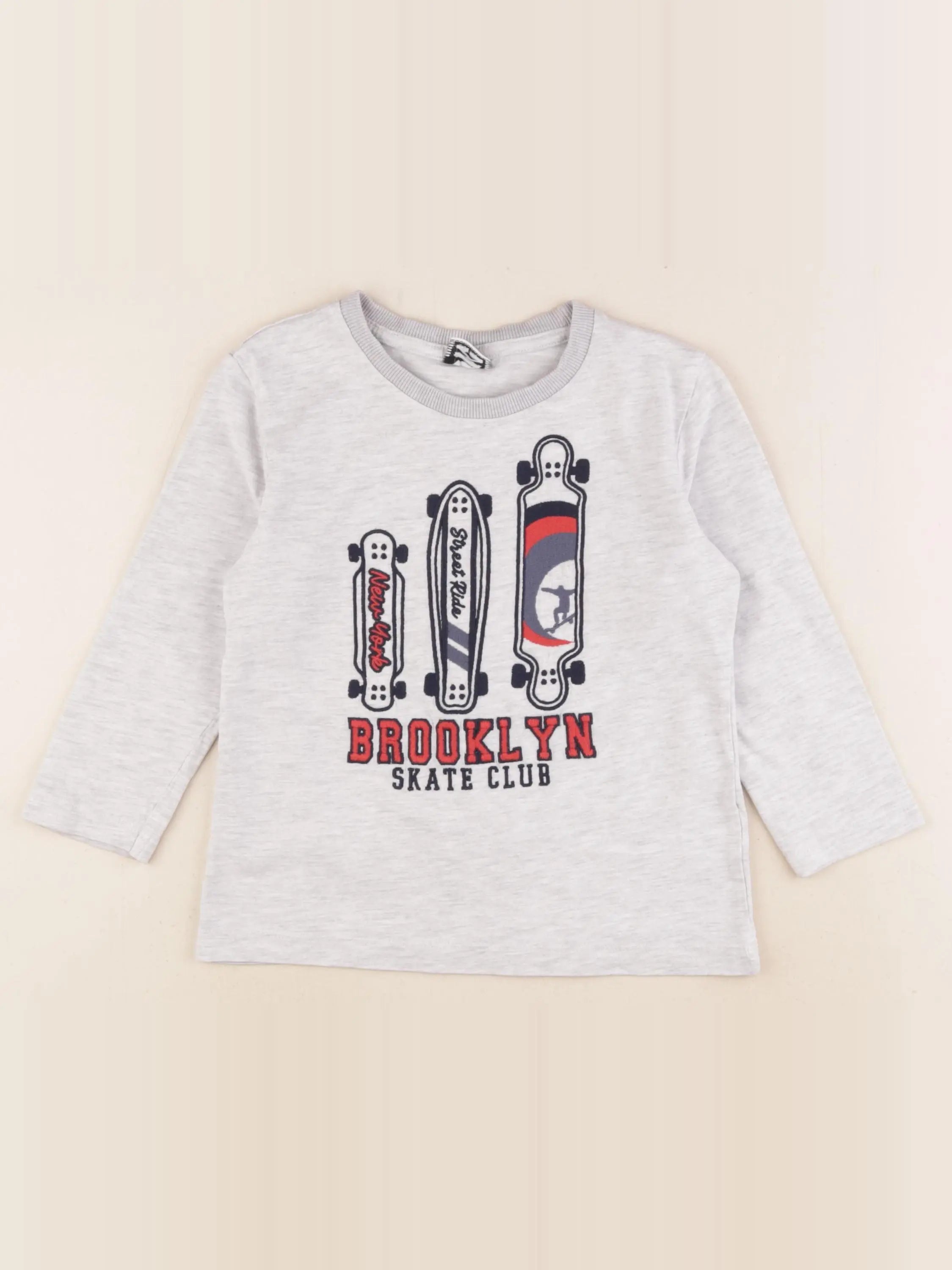 Tape à l'oeil - tee-shirt gris - 4 ans
