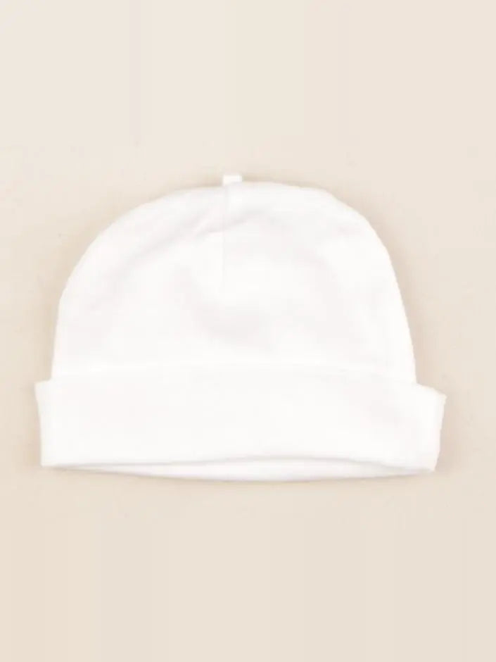 H&M - bonnet de naissance blanc - 0/1 mois