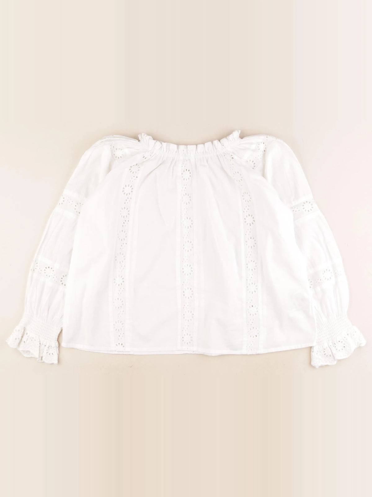 Monoprix - blouse blanc - 12 ans