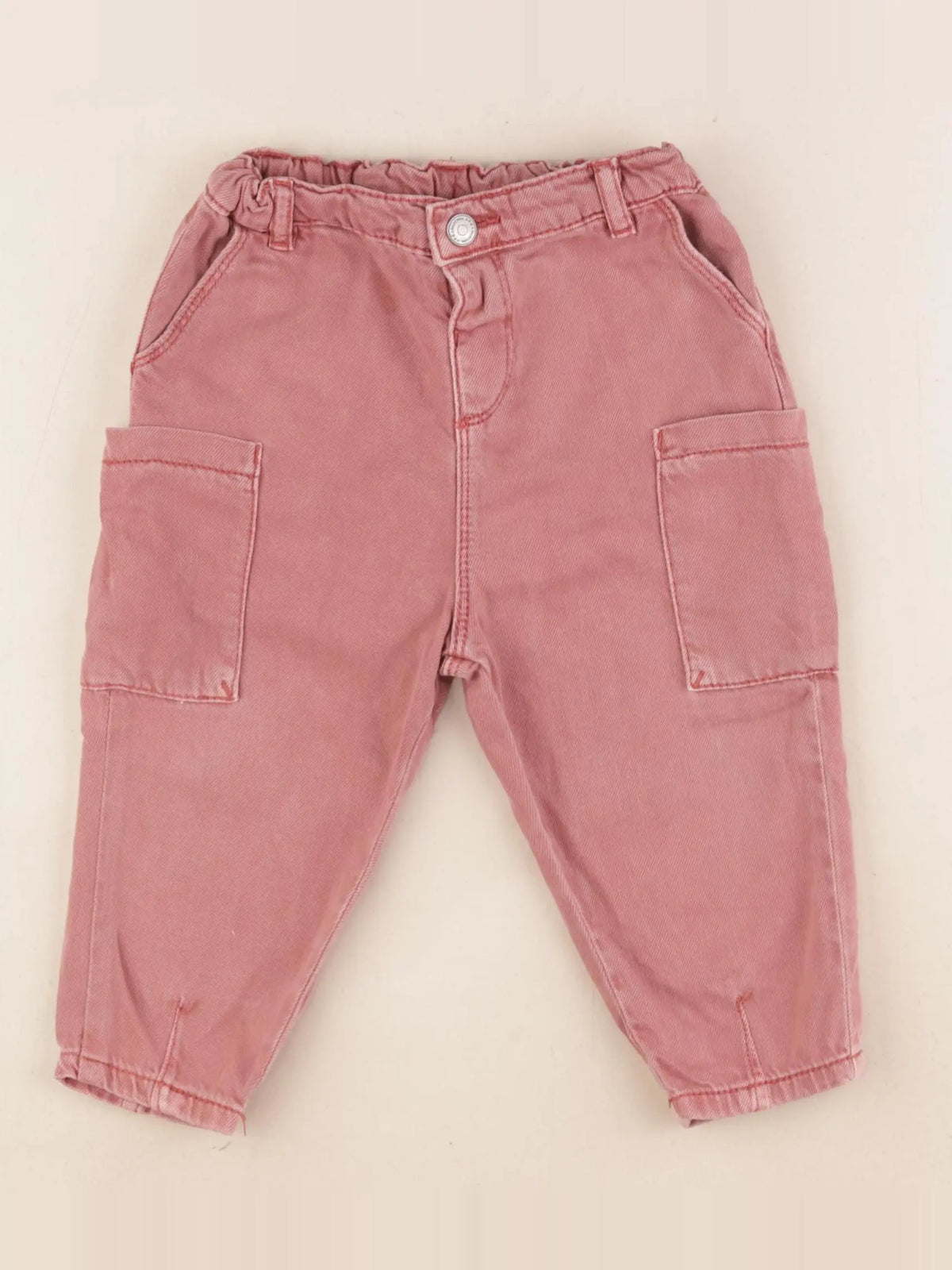 Tape à l'oeil - pantalon rose - 24 mois