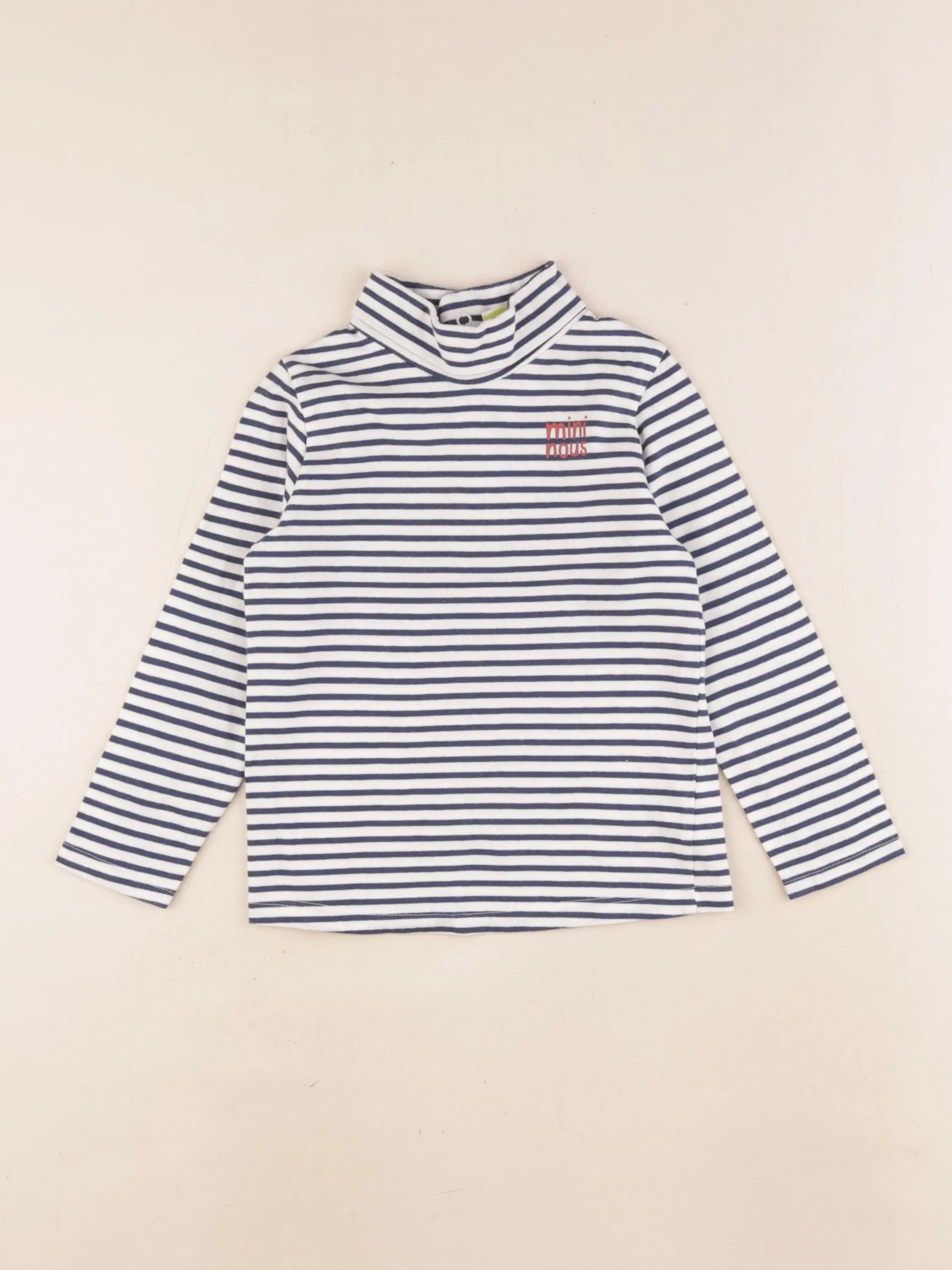 Tape à l'oeil - sous-pull beige, bleu - 36 mois