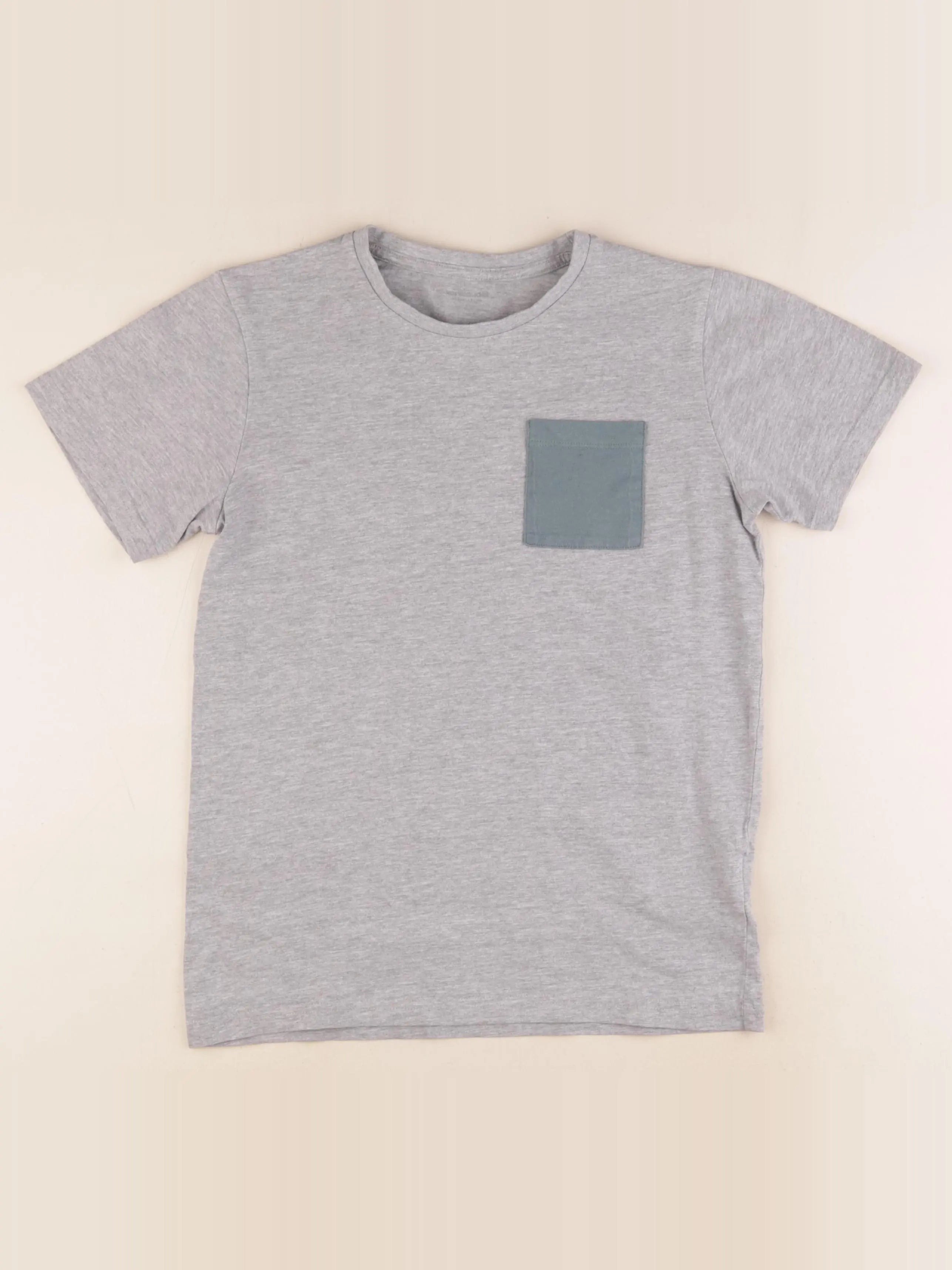 Vertbaudet - tee-shirt gris - 12 ans