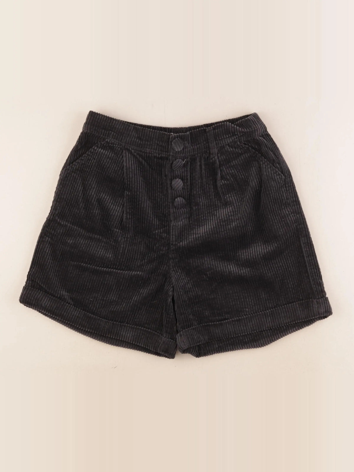 Vertbaudet - short gris - 10 ans