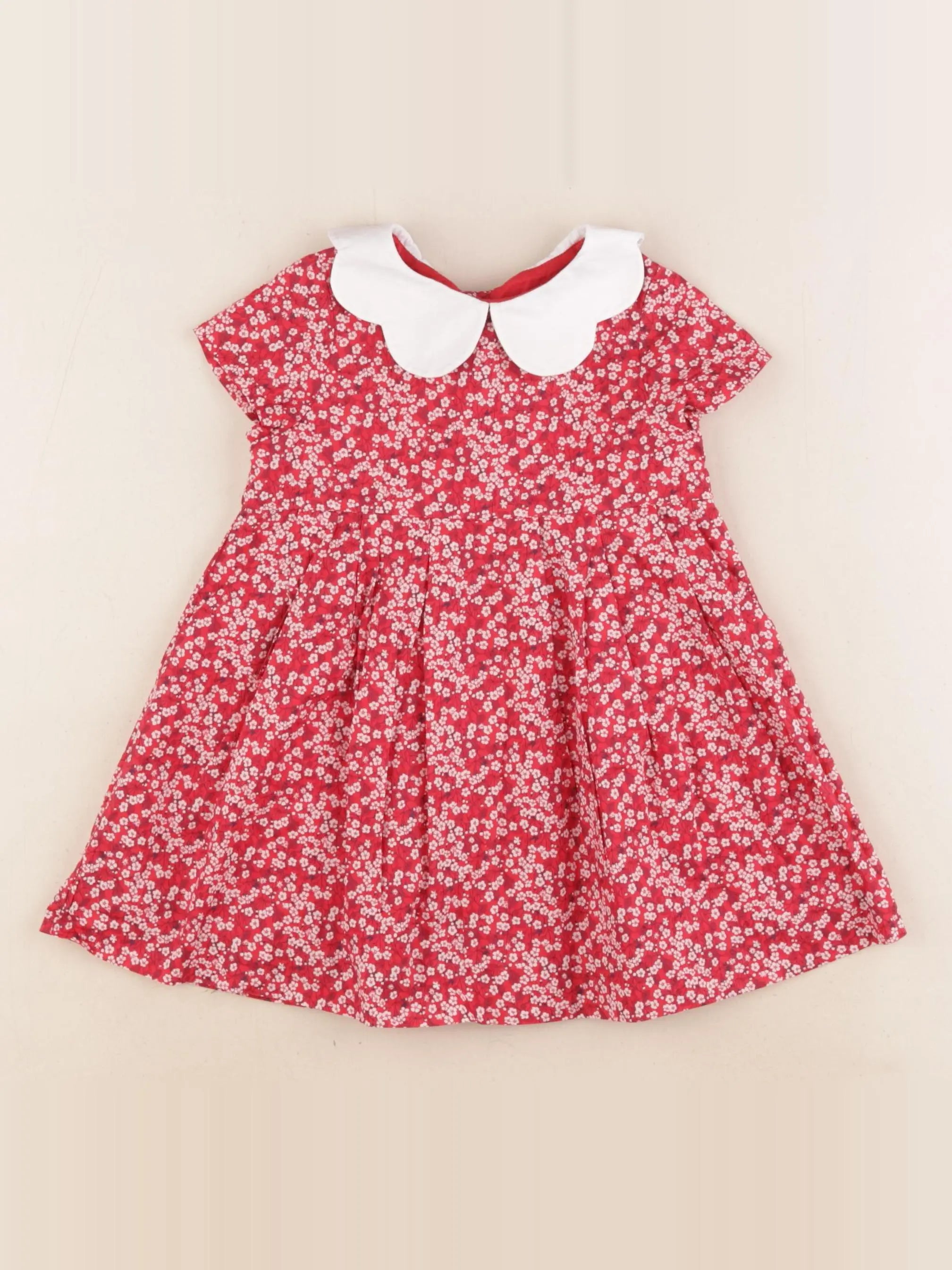 Jacadi - robe rouge - 18 mois