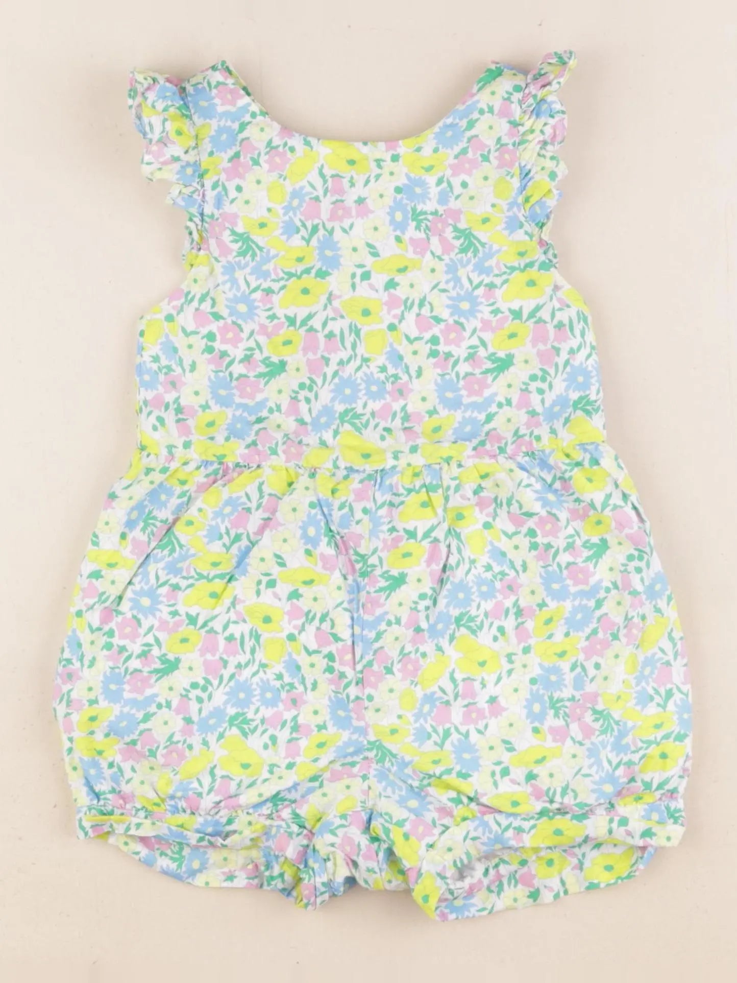Jacadi - combinaison liberty multicolore - 24 mois