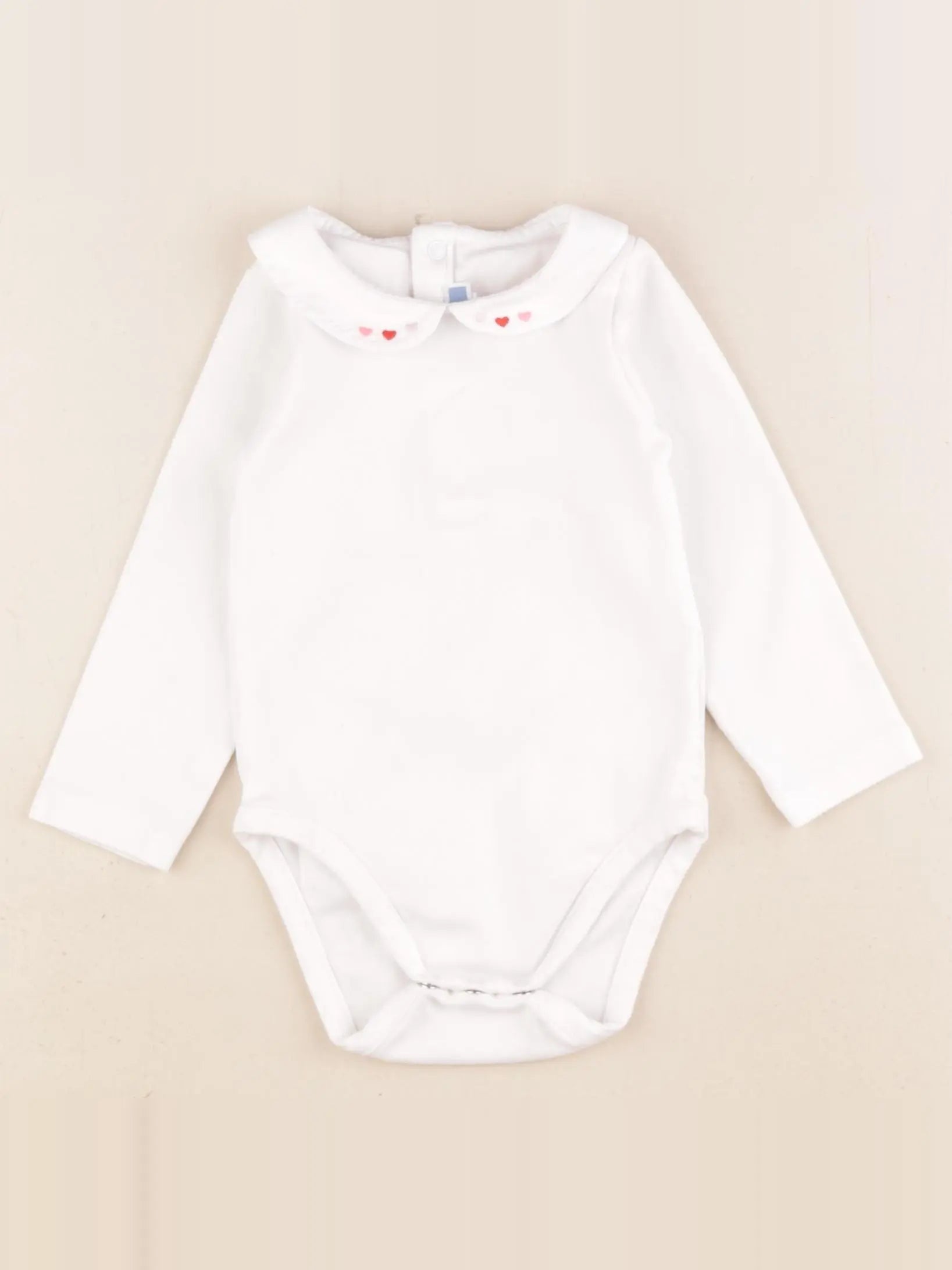 Jacadi - body à col blanc - 18 mois