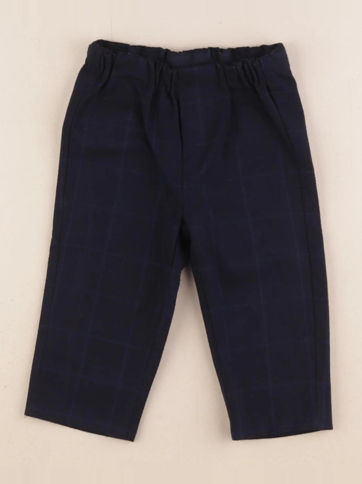 Jacadi - pantalon bleu - 12 mois