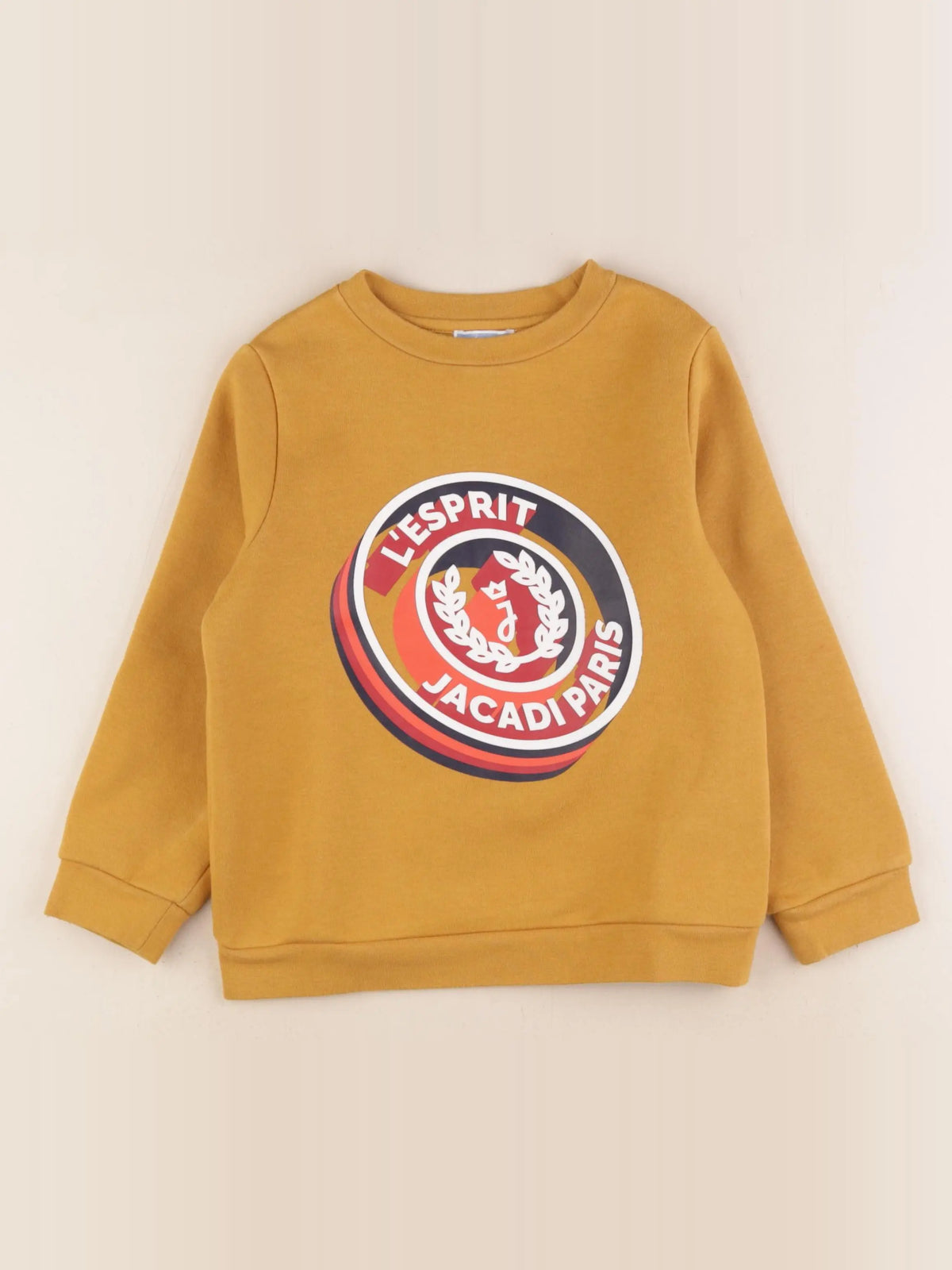 Jacadi - sweat jaune - 6 ans