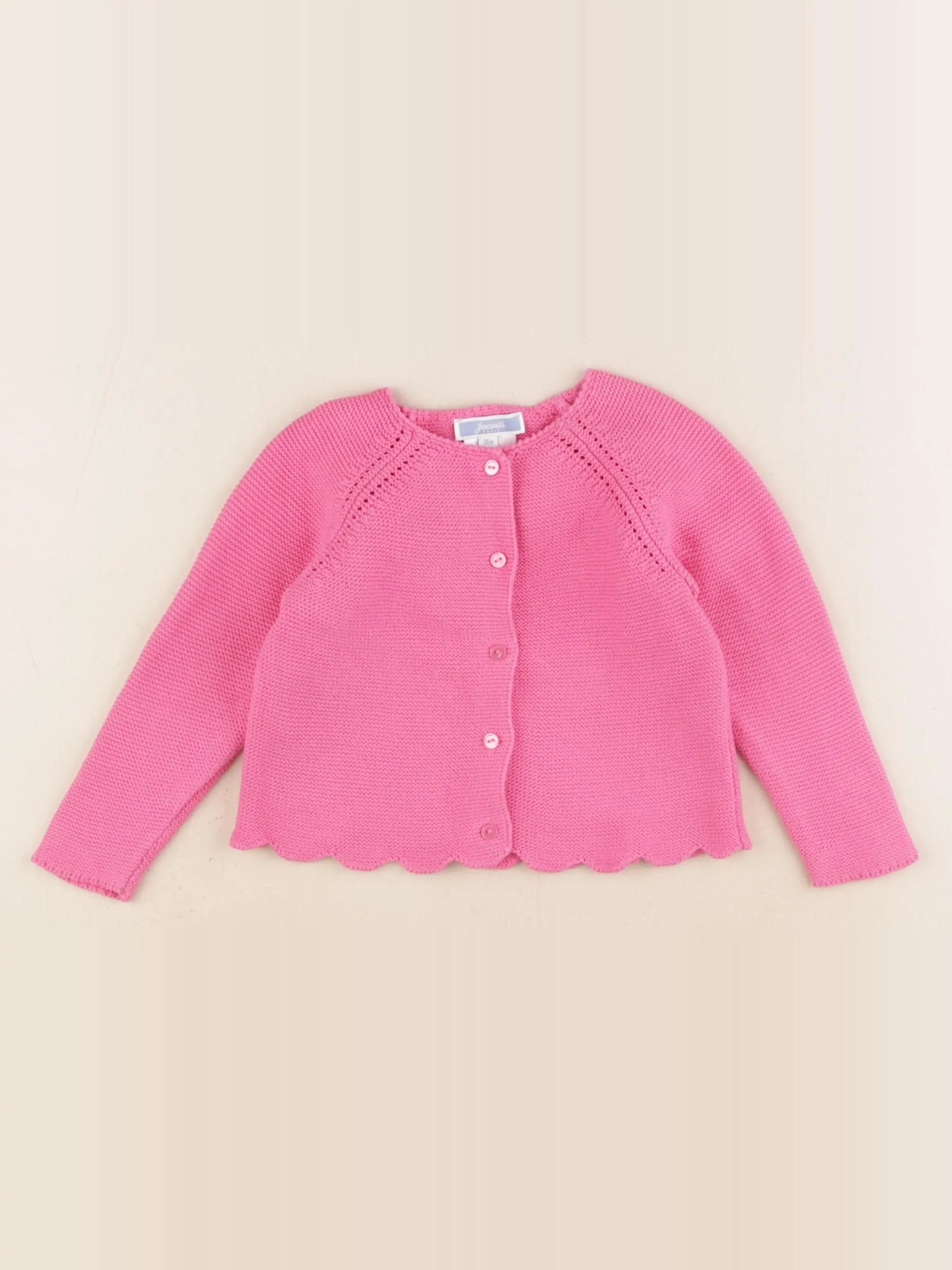 Jacadi - gilet rose - 18 mois