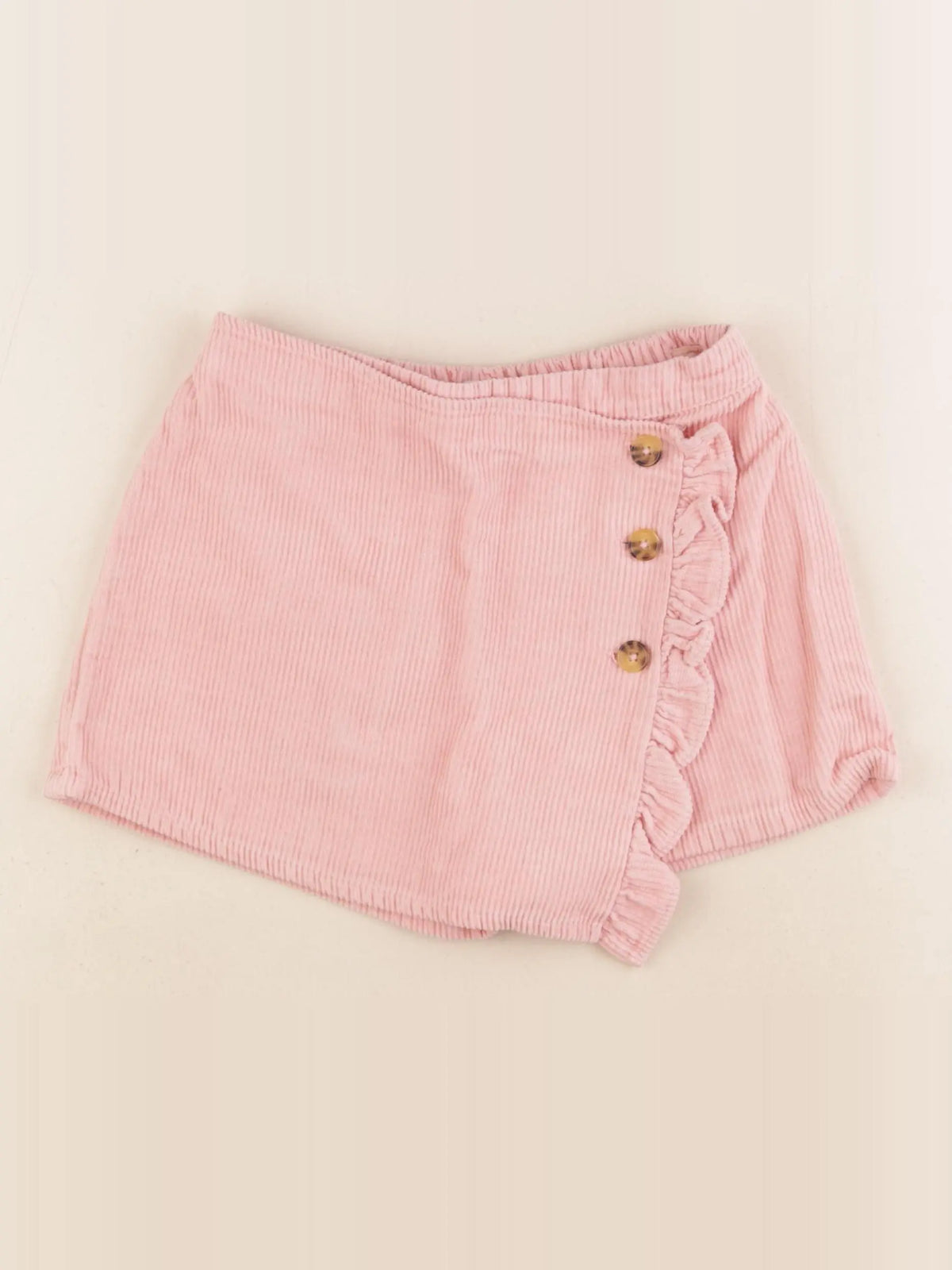 Vertbaudet - jupe short rose - 8 ans