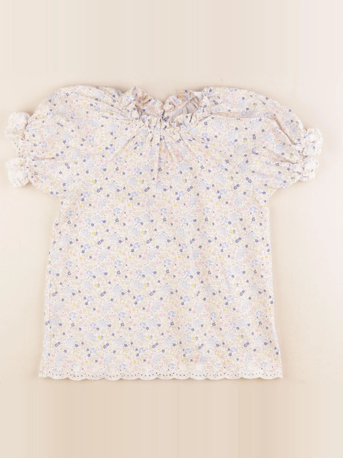 Vertbaudet - blouse multicolore - 10 ans