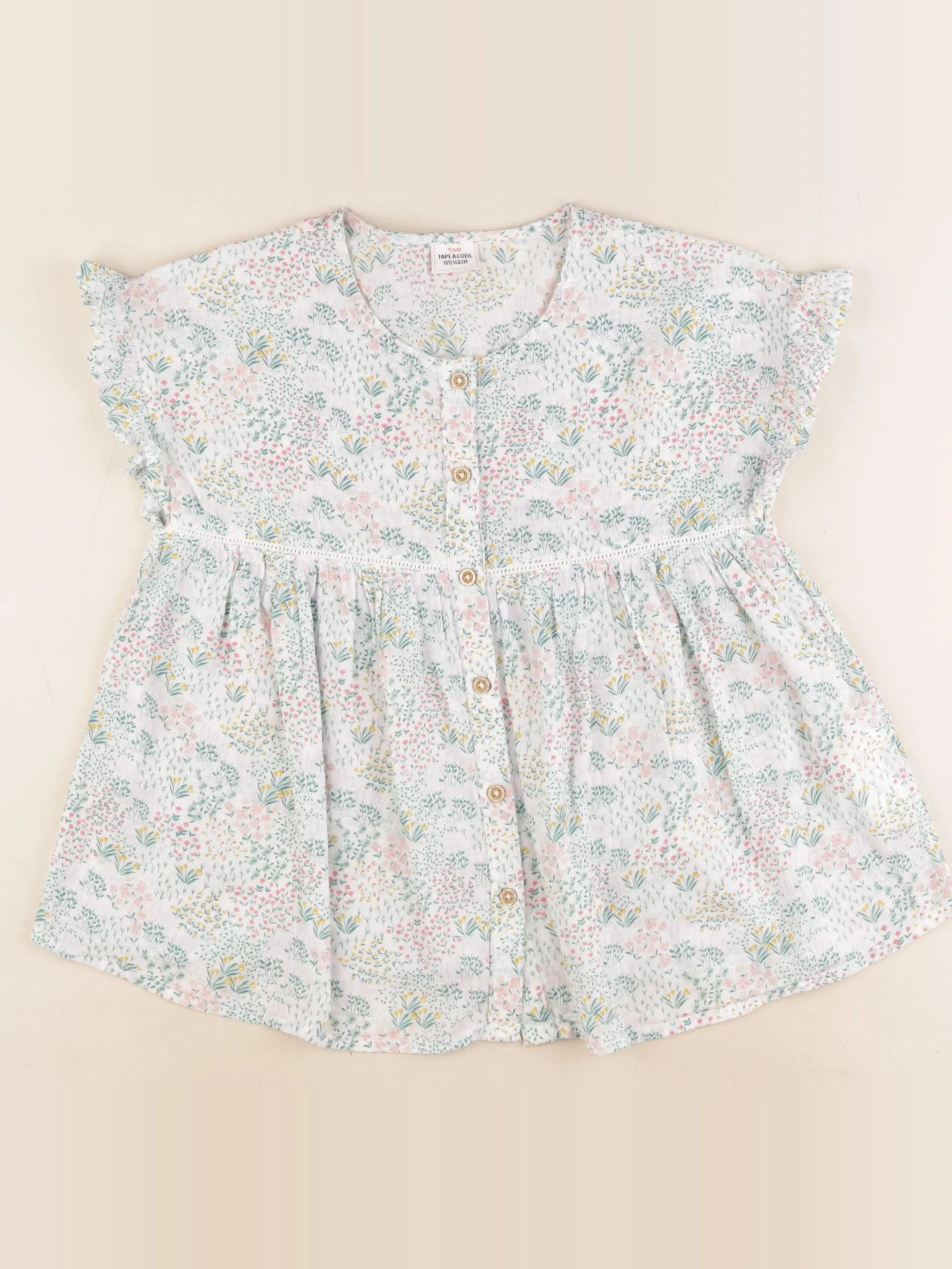 Tape à l'oeil - blouse multicolore - 10 ans