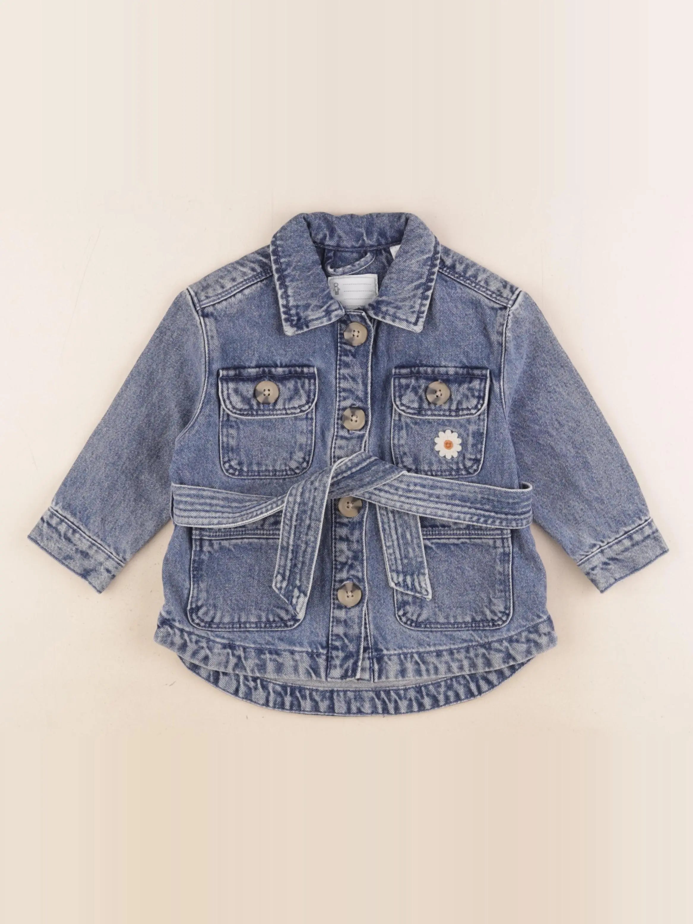 Vertbaudet - veste bleu - 2 ans
