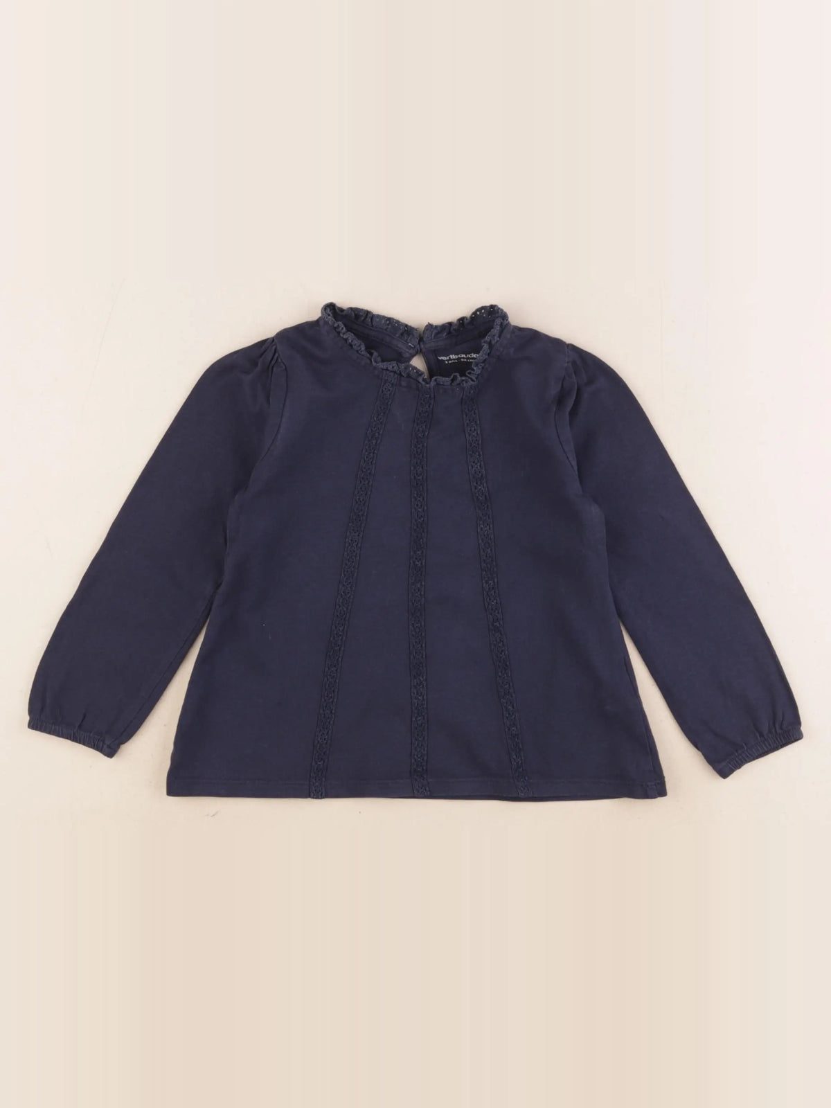 Vertbaudet - tee-shirt bleu - 3 ans