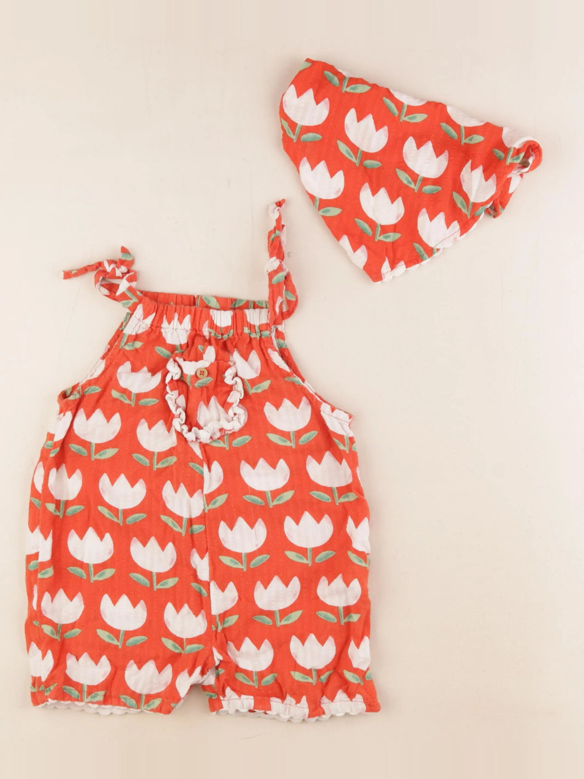 Boutchou - ensemble rouge - 36 mois