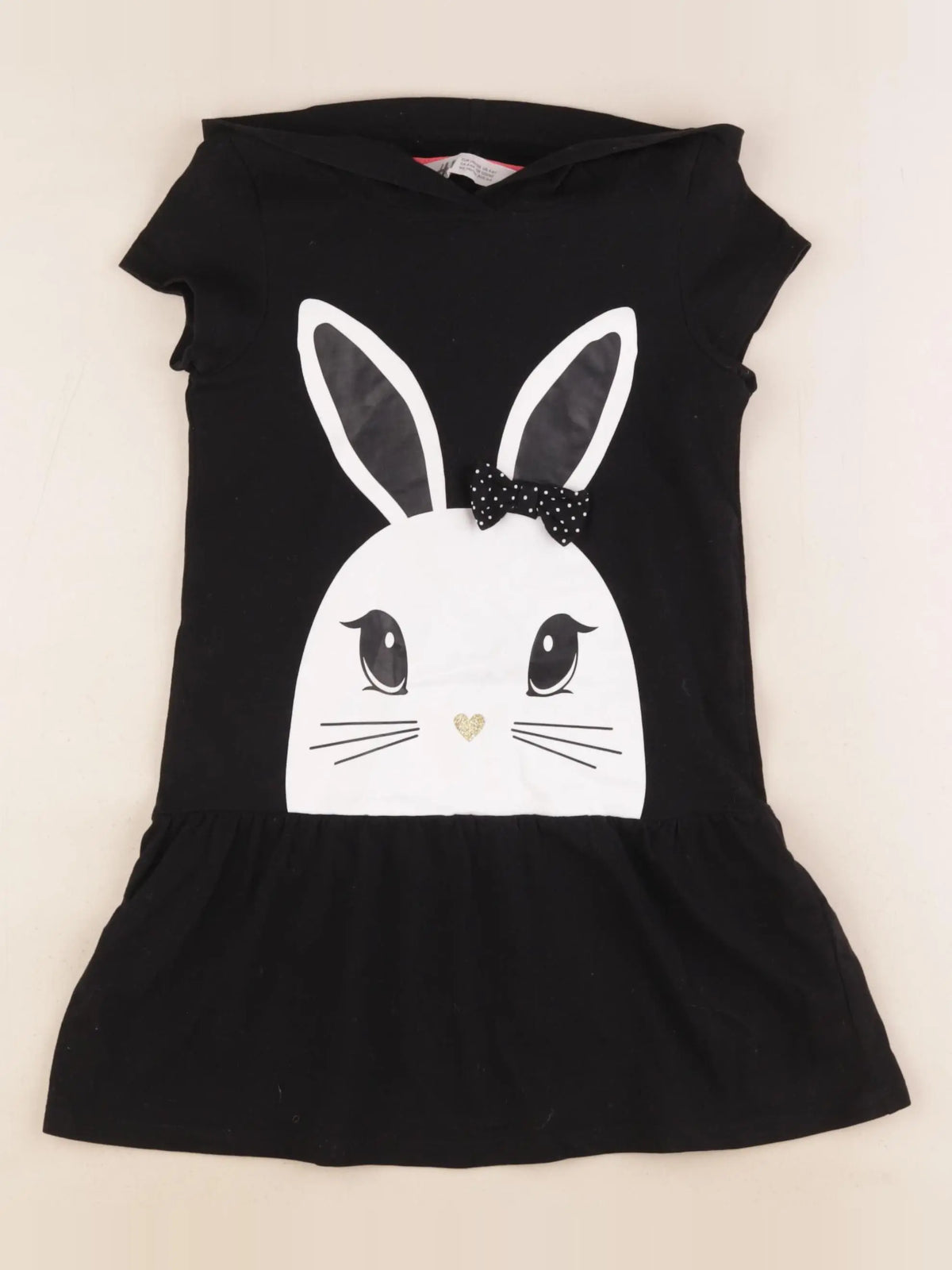 H&M - robe noir - 5/6 ans