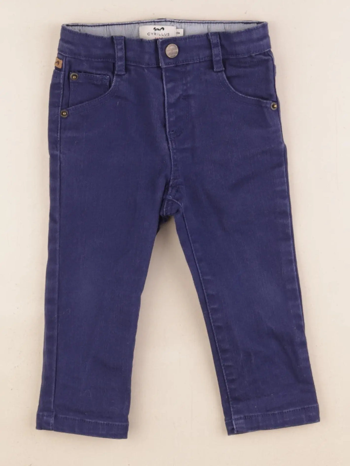Cyrillus - pantalon bleu - 18 mois