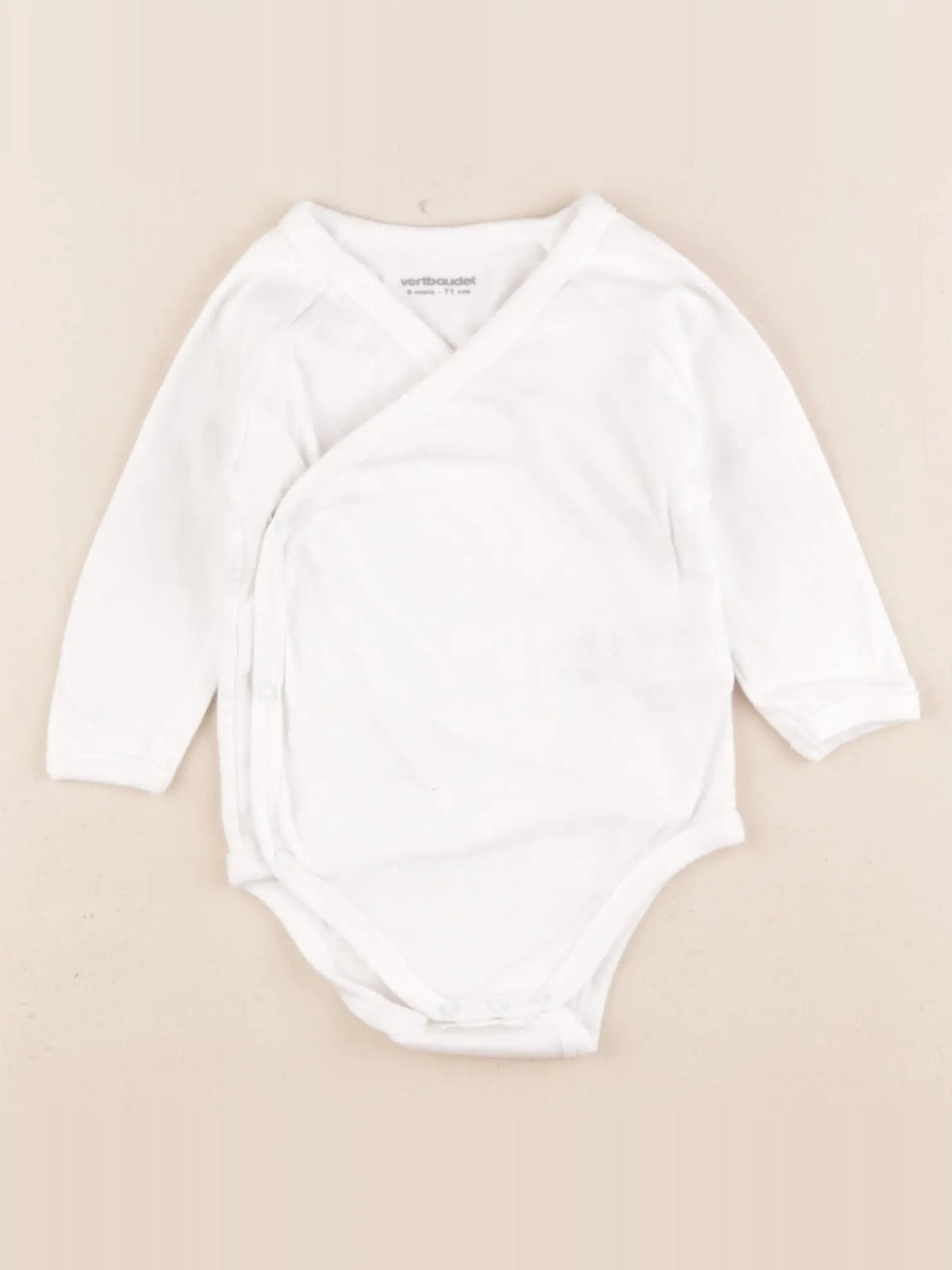 Vertbaudet - body blanc - 9 mois