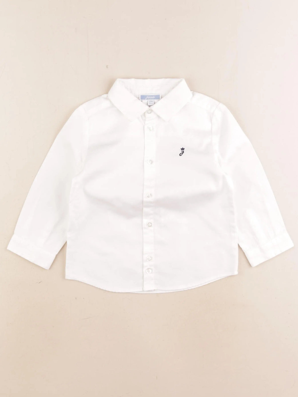 Jacadi - chemise blanc - 24 mois