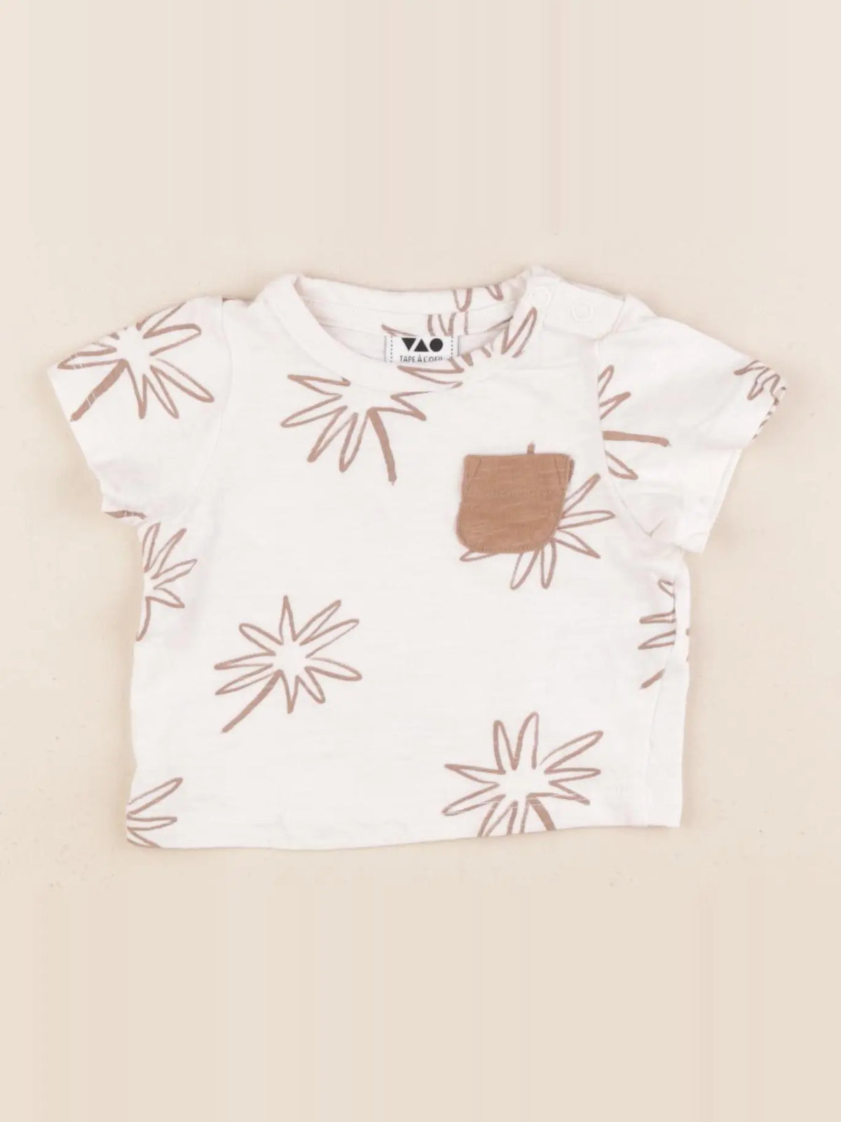 Tape à l'oeil - tee-shirt multicolore - 3 mois