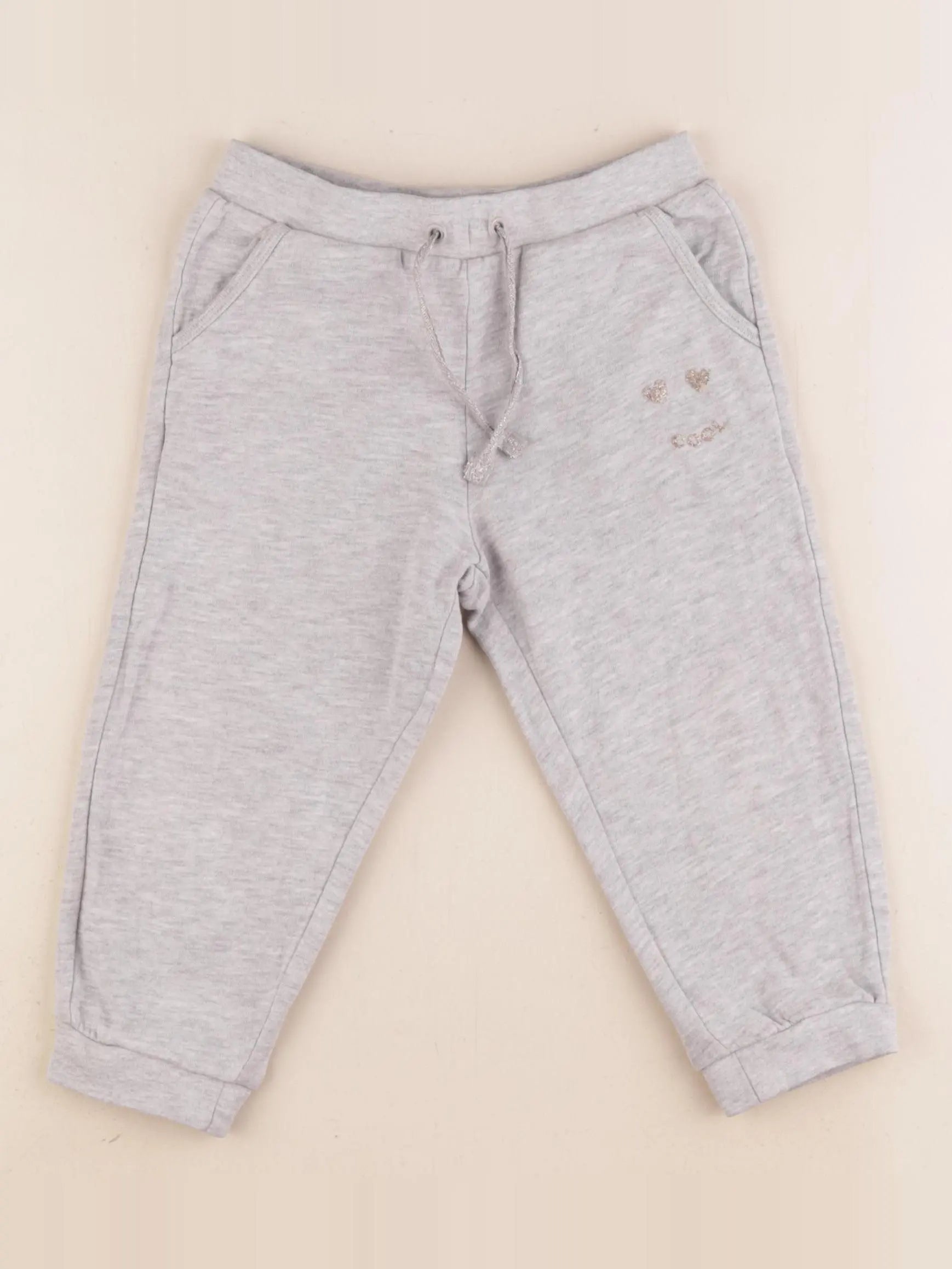 Vertbaudet - jogging gris - 3 ans