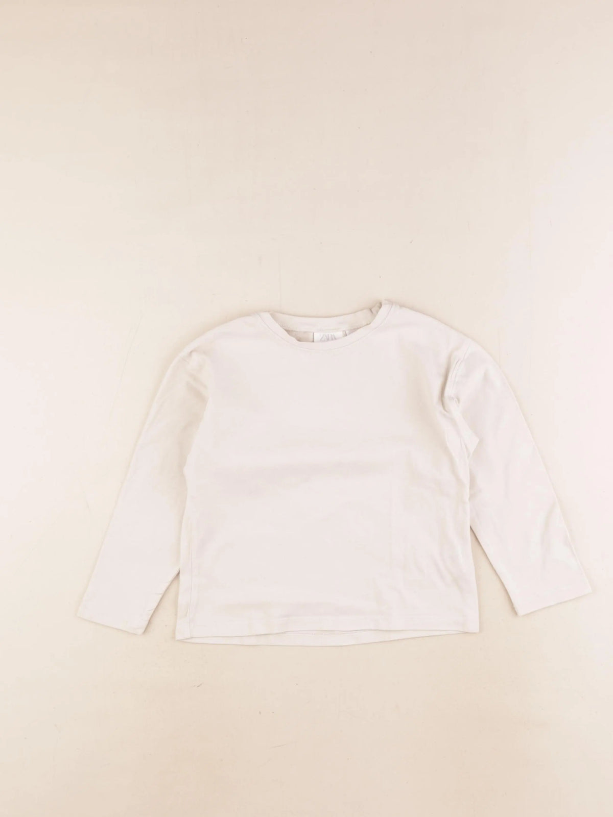Zara - tee-shirt beige - 4 ans
