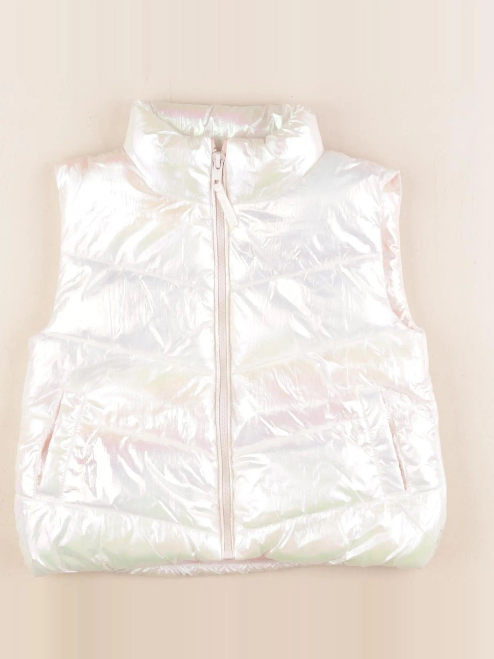 Vertbaudet - doudoune blanc - 4 ans
