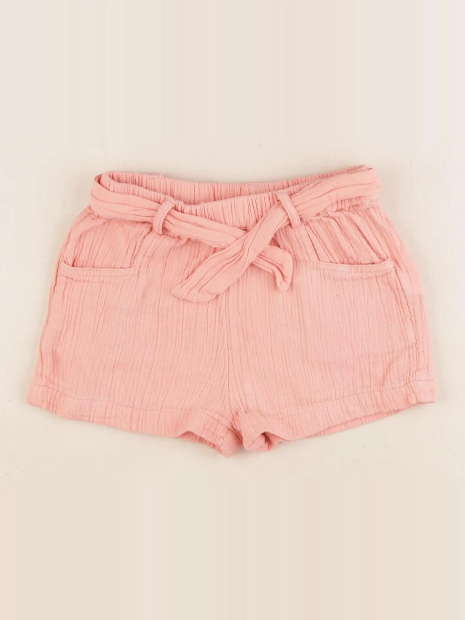 Vertbaudet - short orange - 3 ans