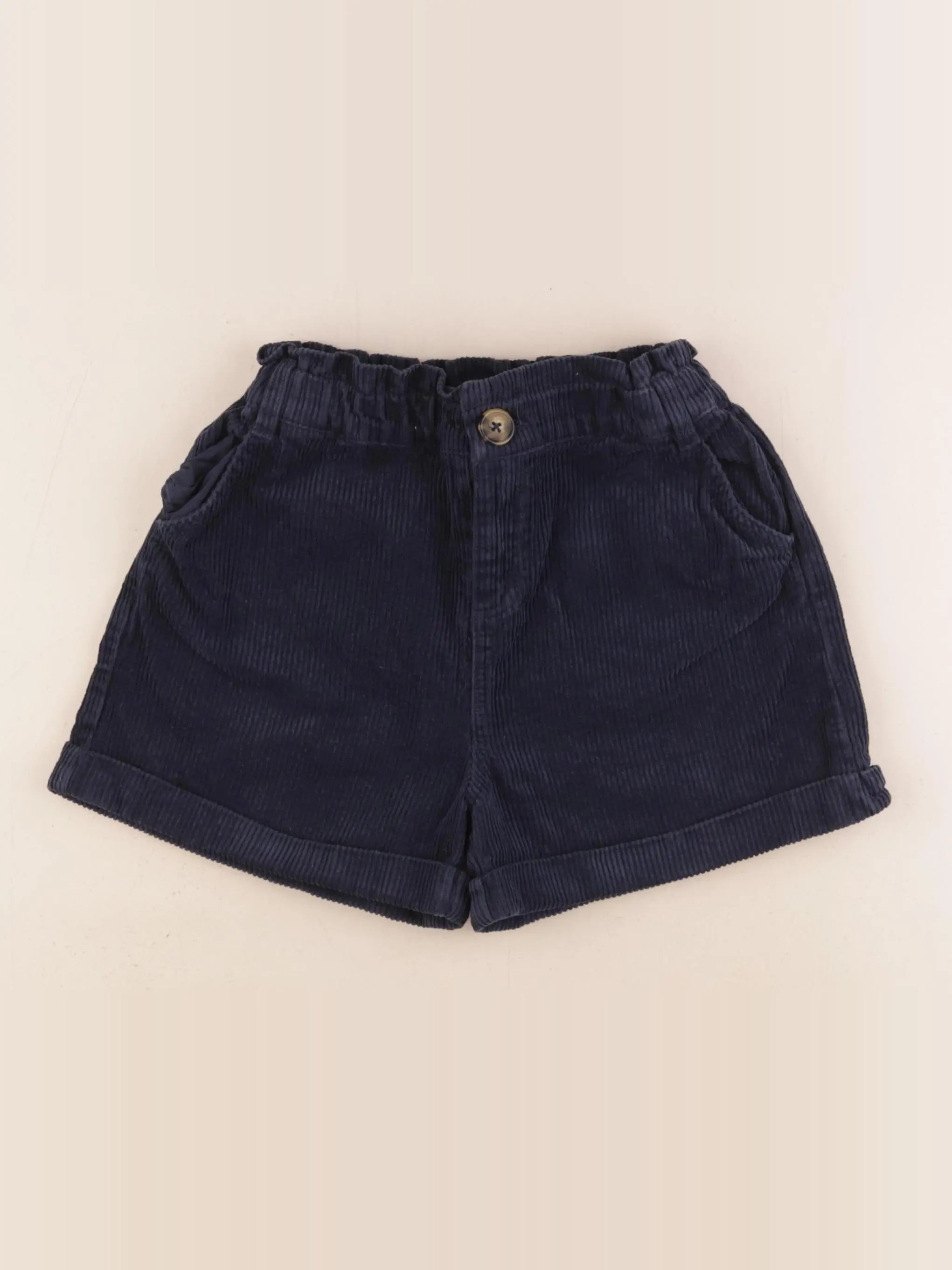 Vertbaudet - short bleu - 8 ans