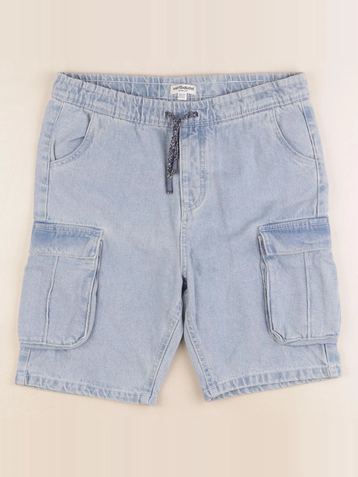 Vertbaudet - short bleu - 14 ans