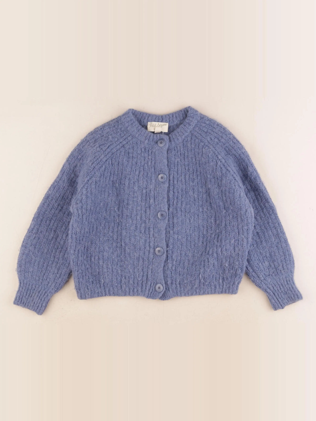 Petit Sézane - gilet bleu - 6 ans