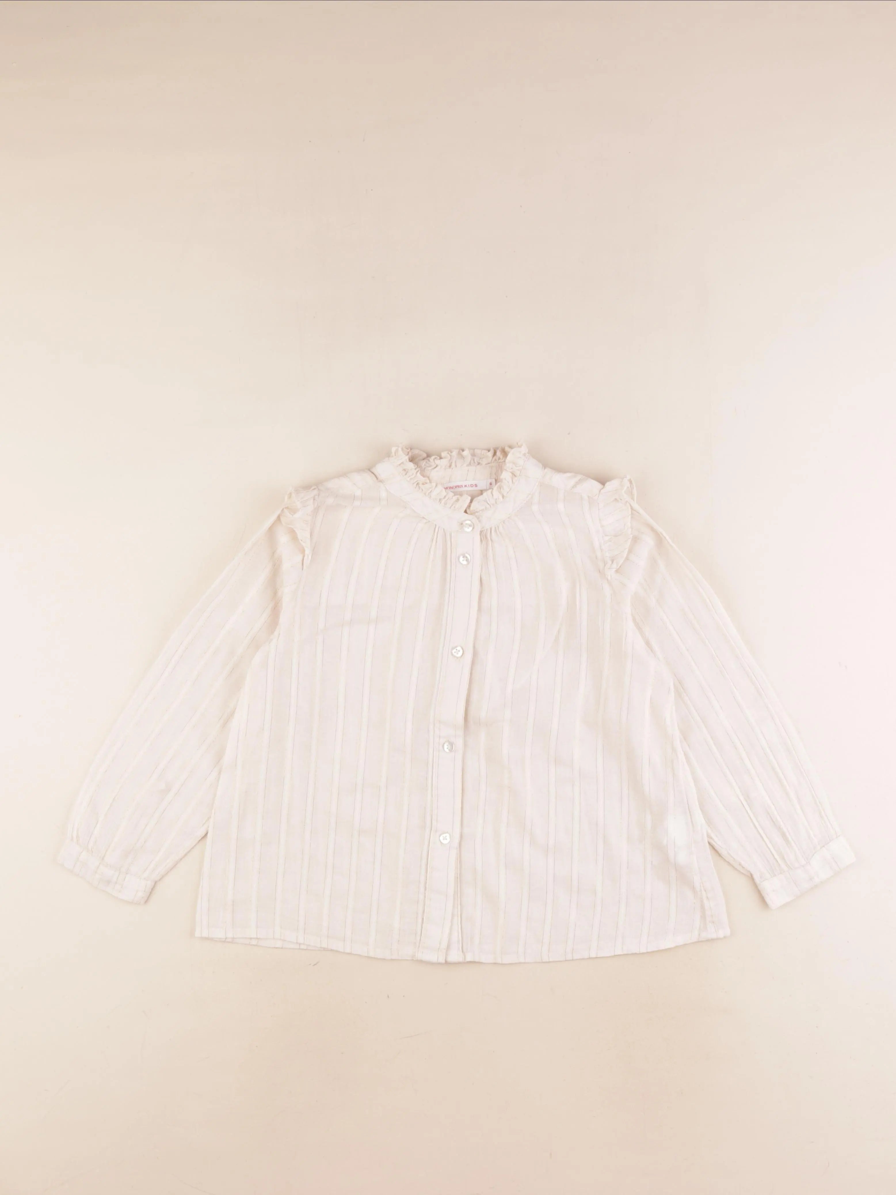 Monoprix - chemise multicolore - 6 ans