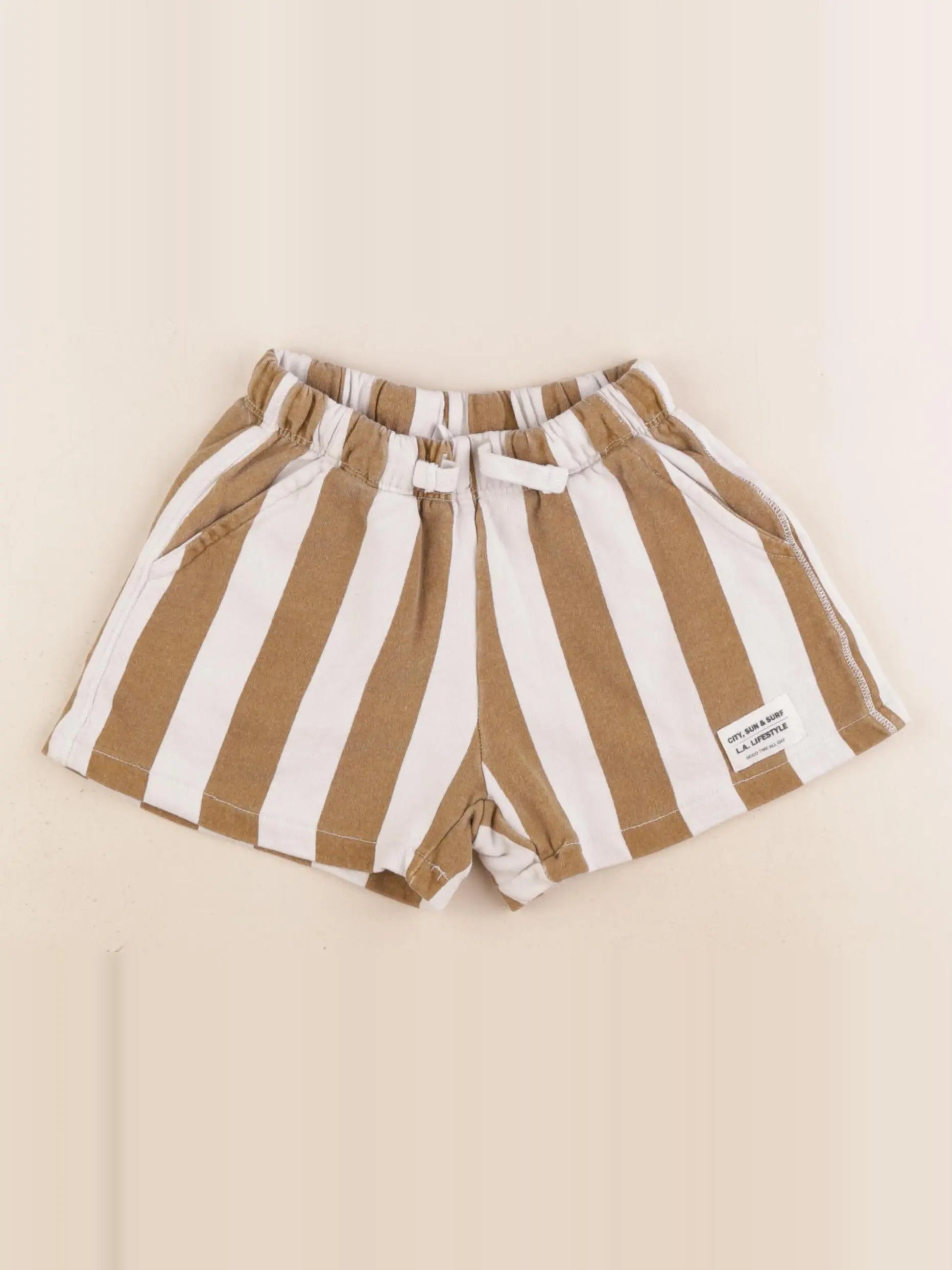 Zara - short beige - 3/4 ans
