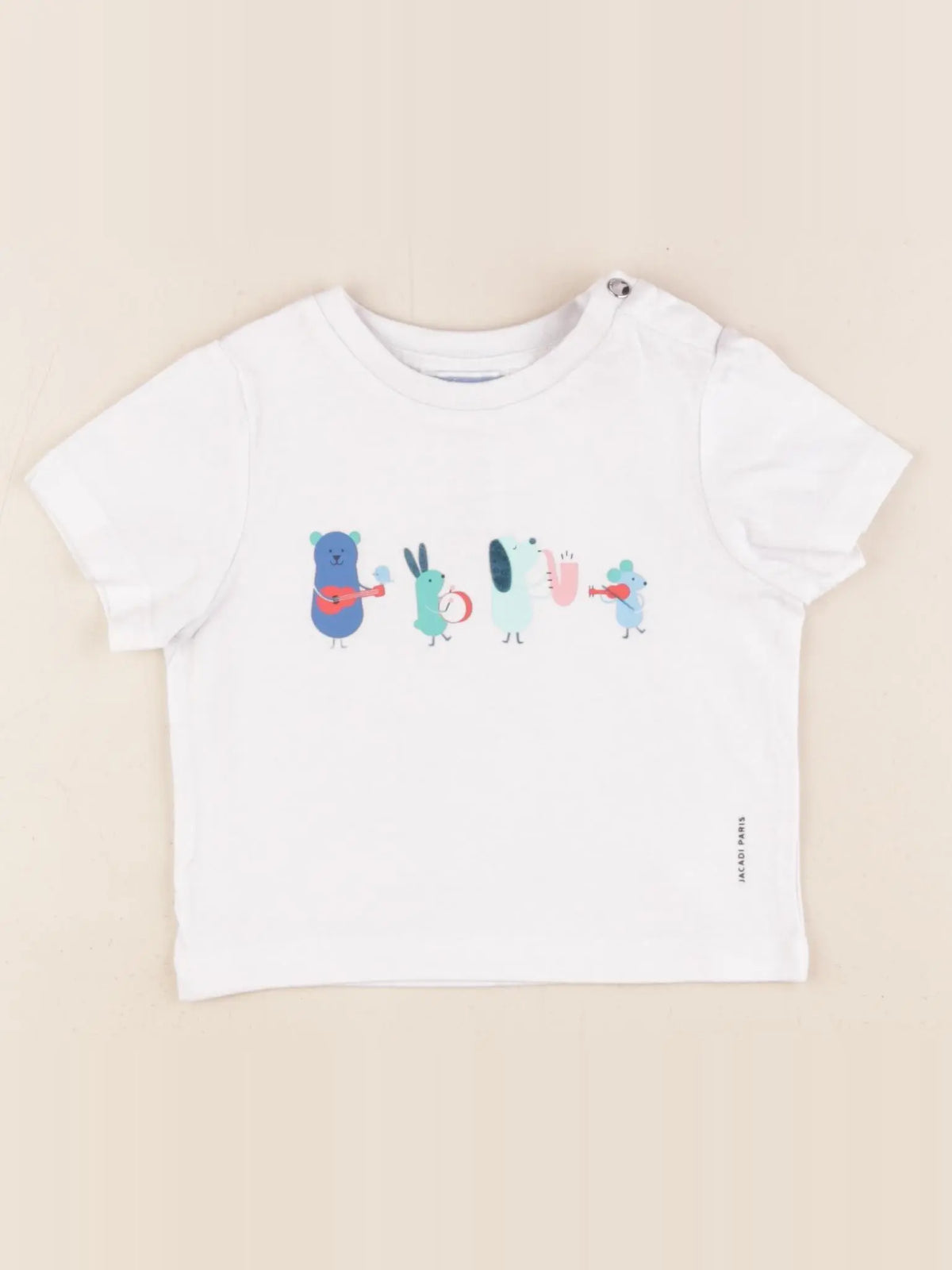 Jacadi - tee-shirt blanc - 12 mois