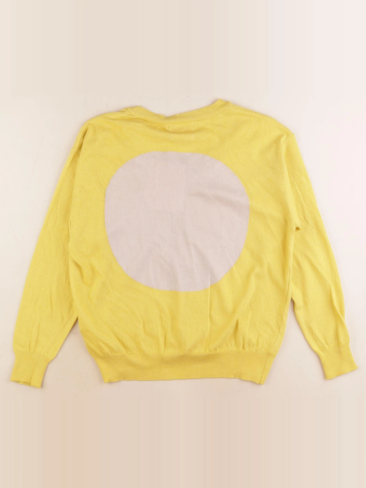 The animals observatory - gilet imprimé au dos jaune - 12 ans