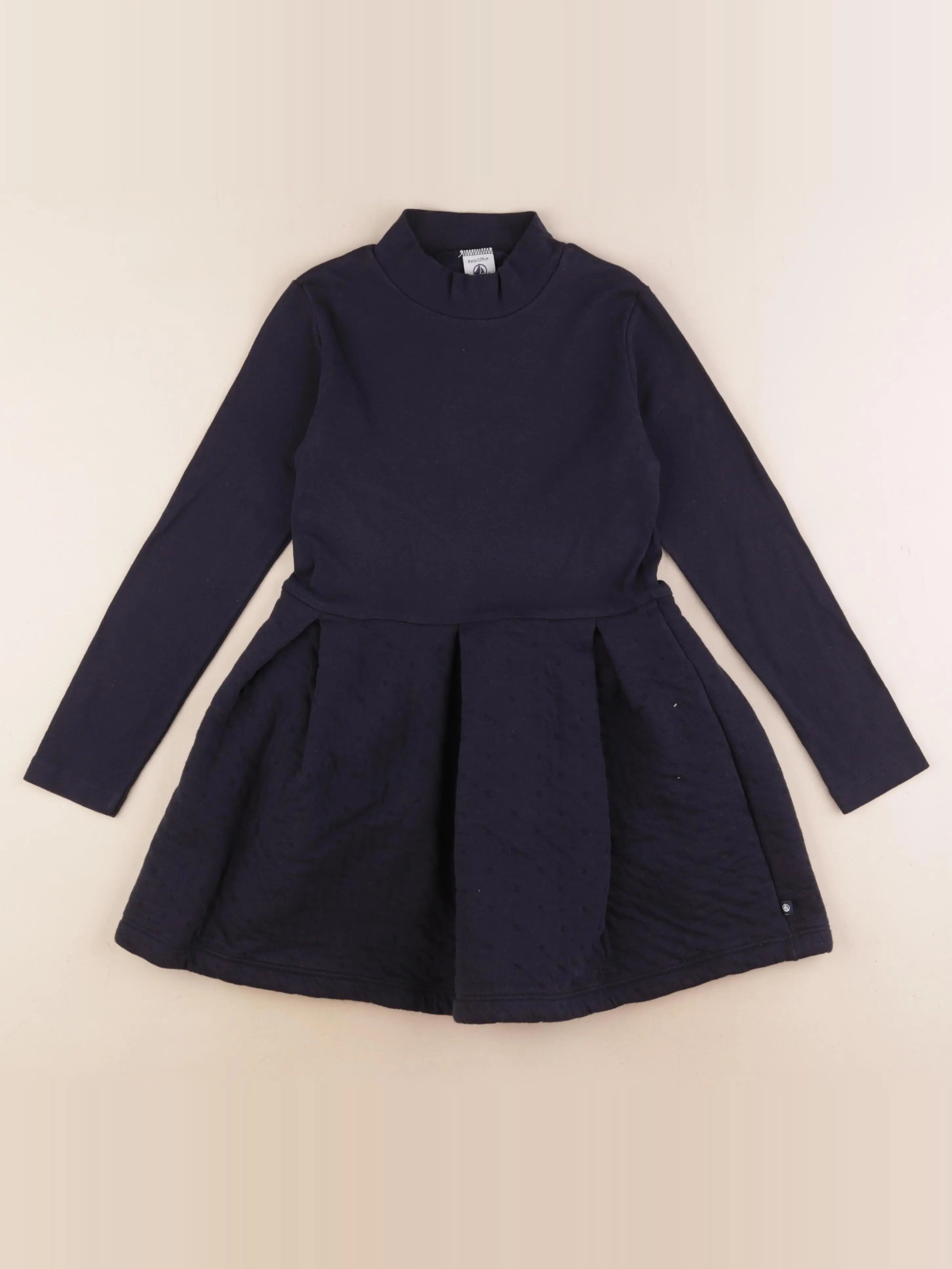 Petit Bateau - robe bleu - 18 mois