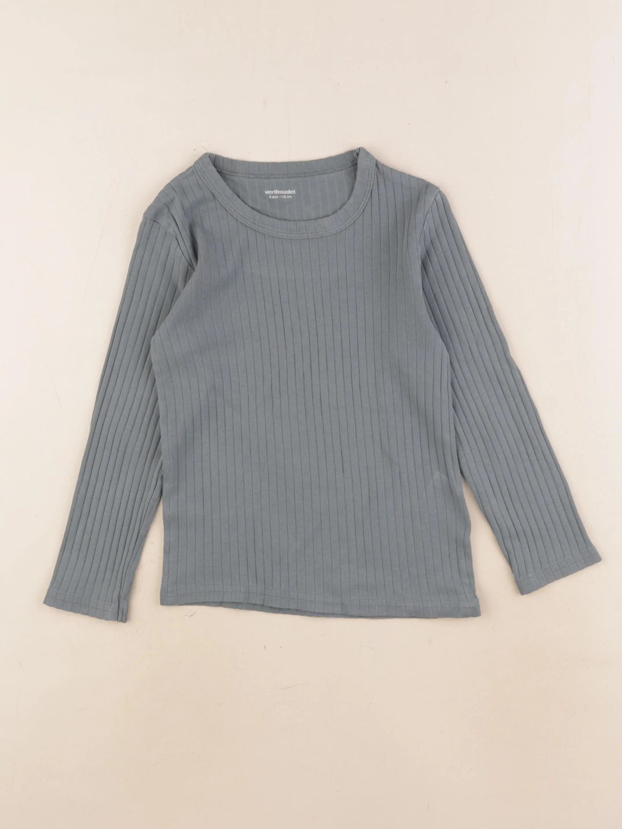 Vertbaudet - maillot de corps vert - 6 ans