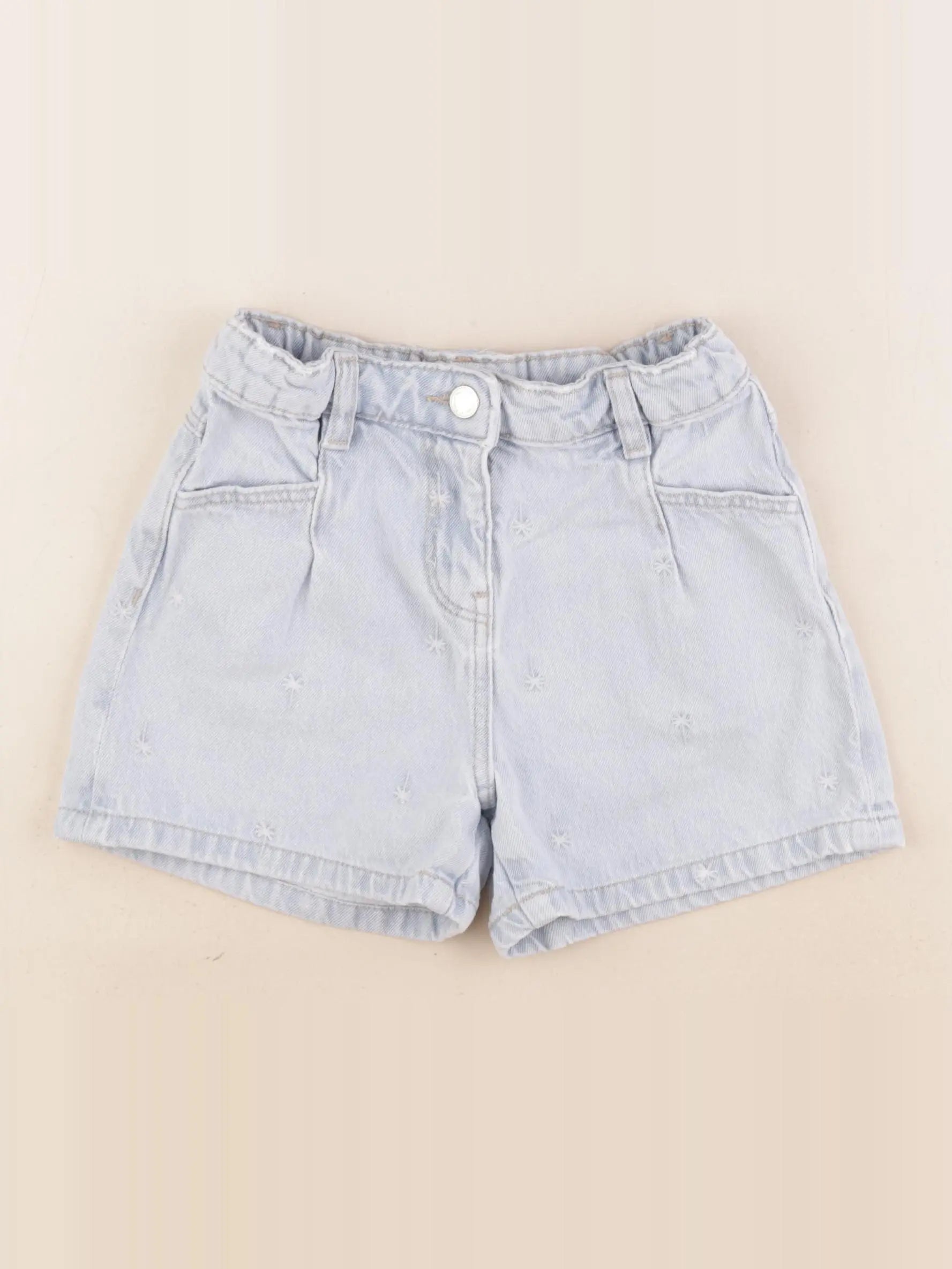 Tape à l'oeil - short bleu - 7 ans