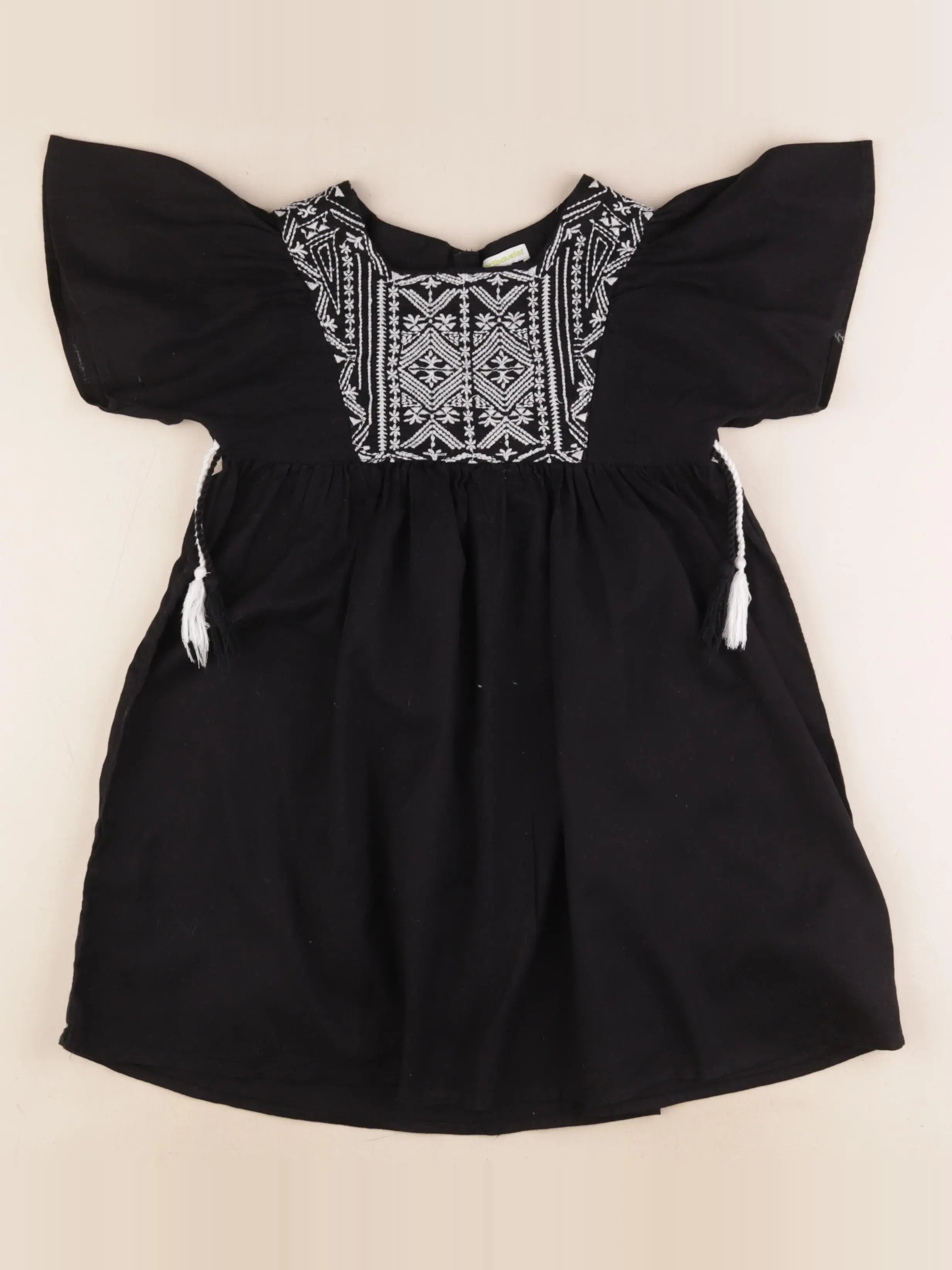 Vertbaudet - robe noir - 8 ans