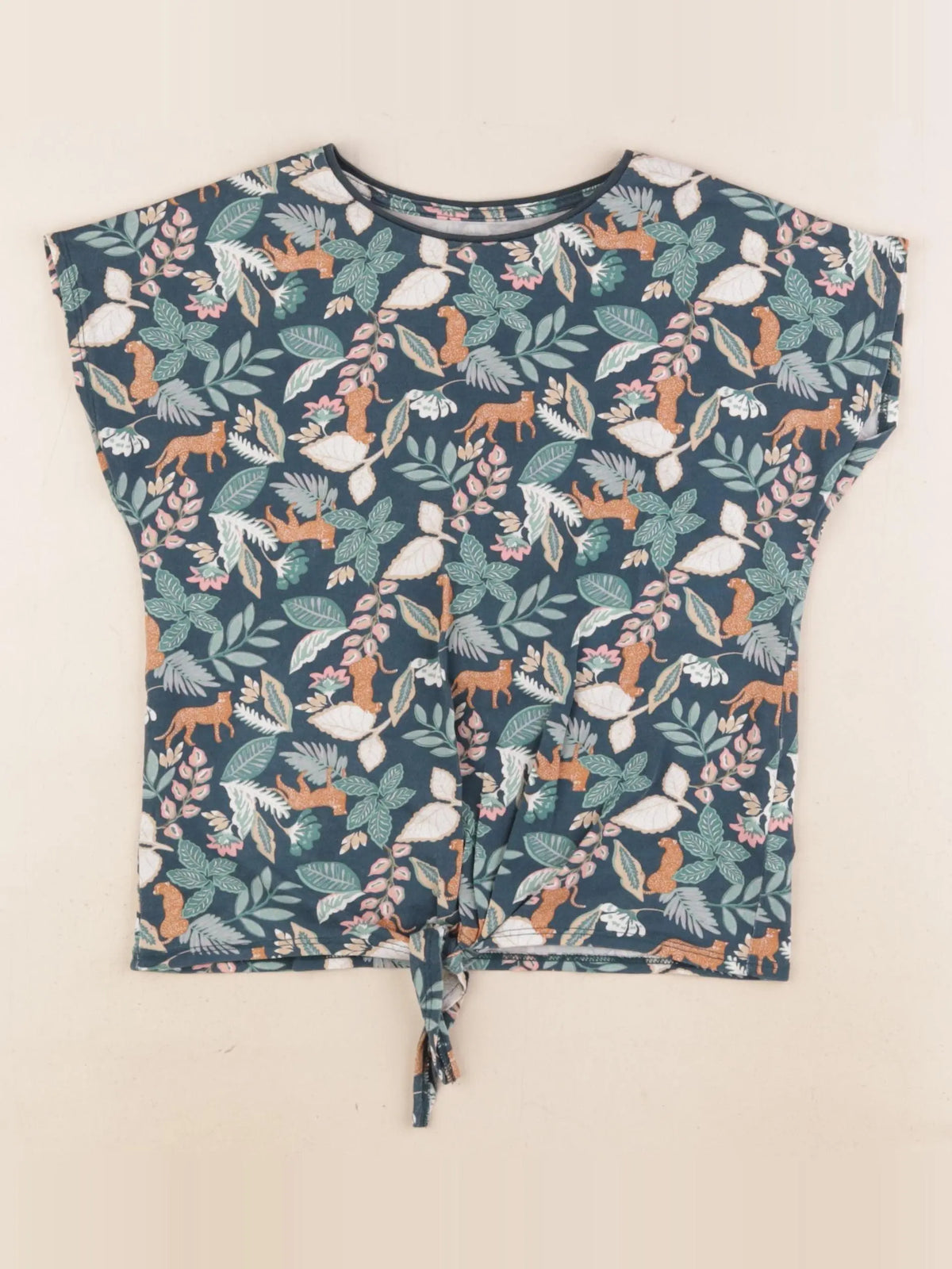 Vertbaudet - tee-shirt multicolore - 8 ans