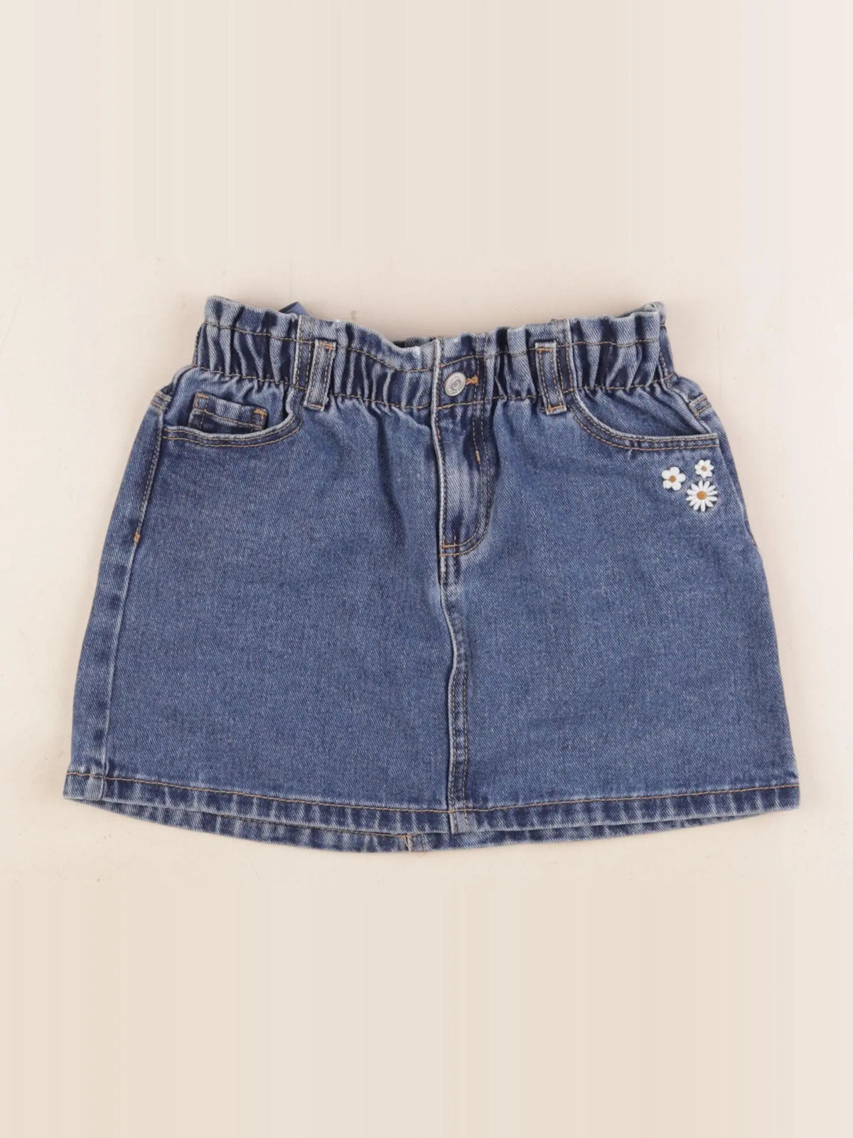 Vertbaudet - jupe bleu - 8 ans