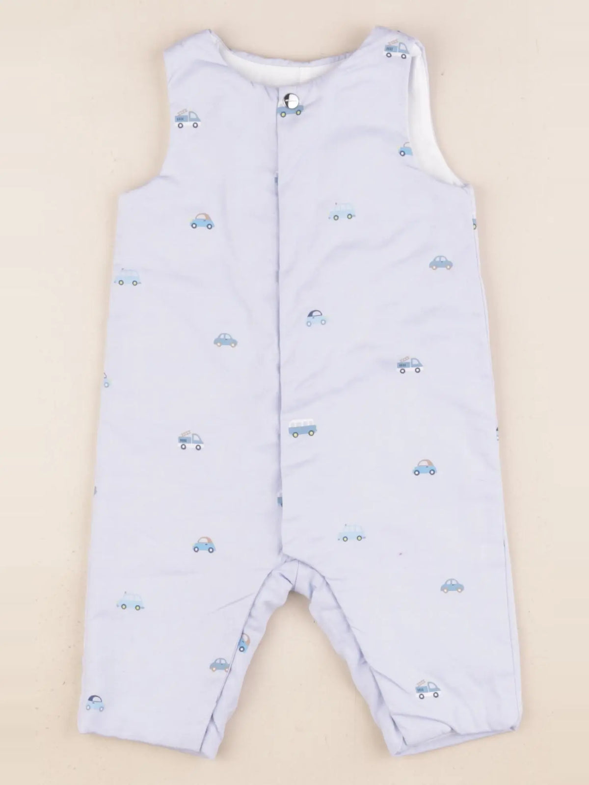 Jacadi - combinaison doublé bleu - 3 mois