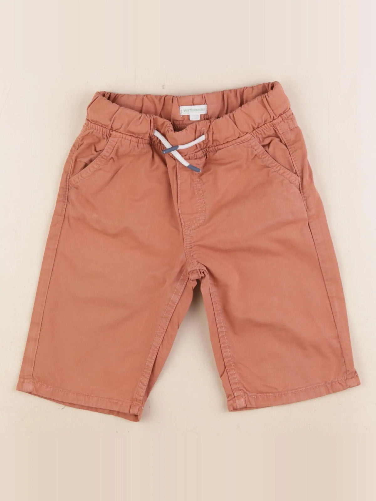 Vertbaudet - short marron - 5 ans