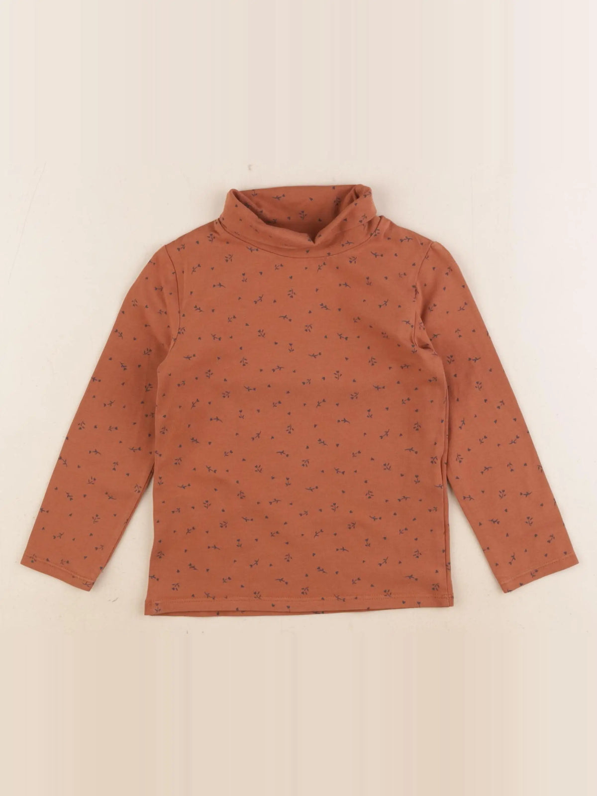 Vertbaudet - sous-pull marron - 3 ans