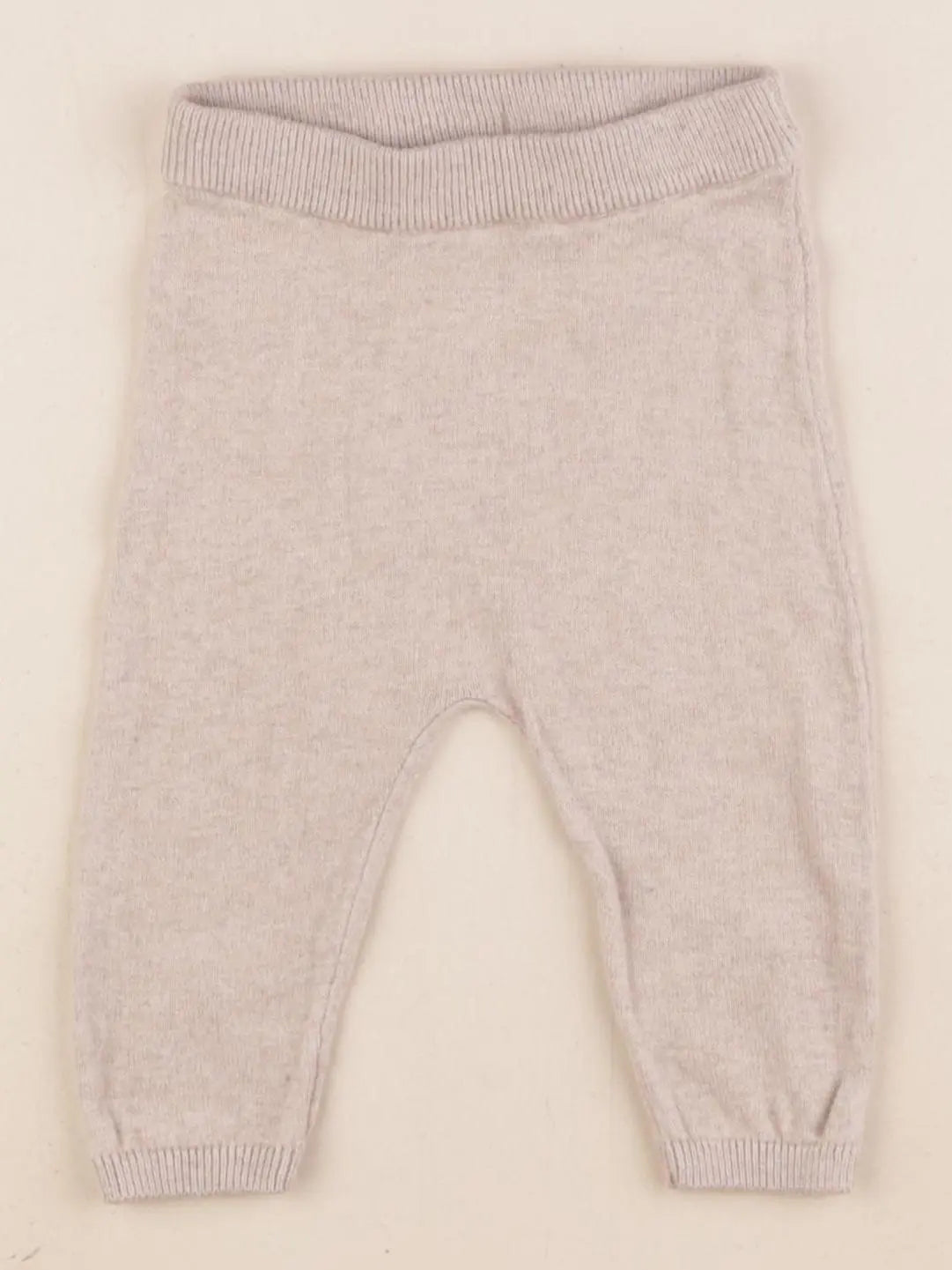 H&M - legging beige - 2/4 mois