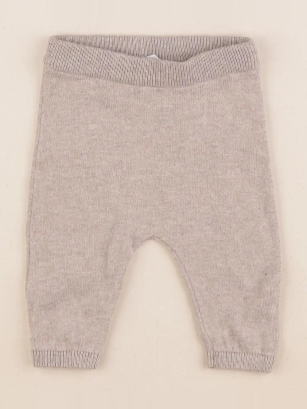 H&M - legging beige - 1/2 mois
