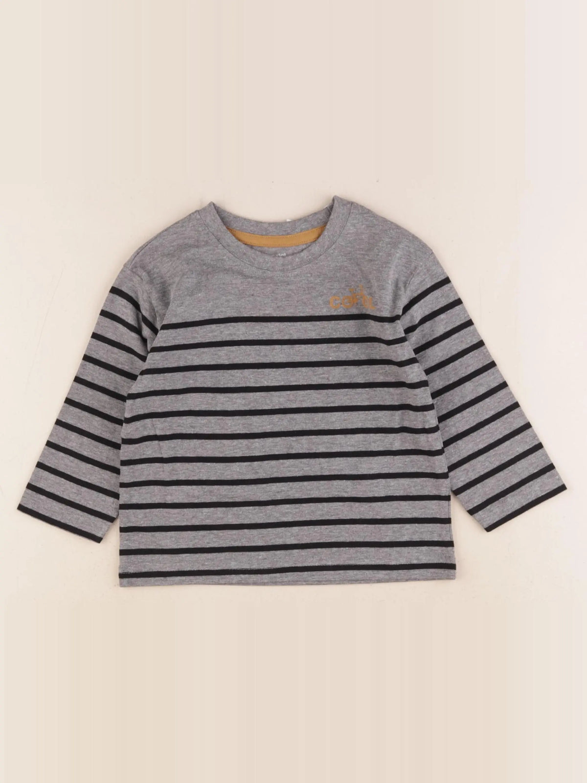 Vertbaudet - tee-shirt gris - 2 ans