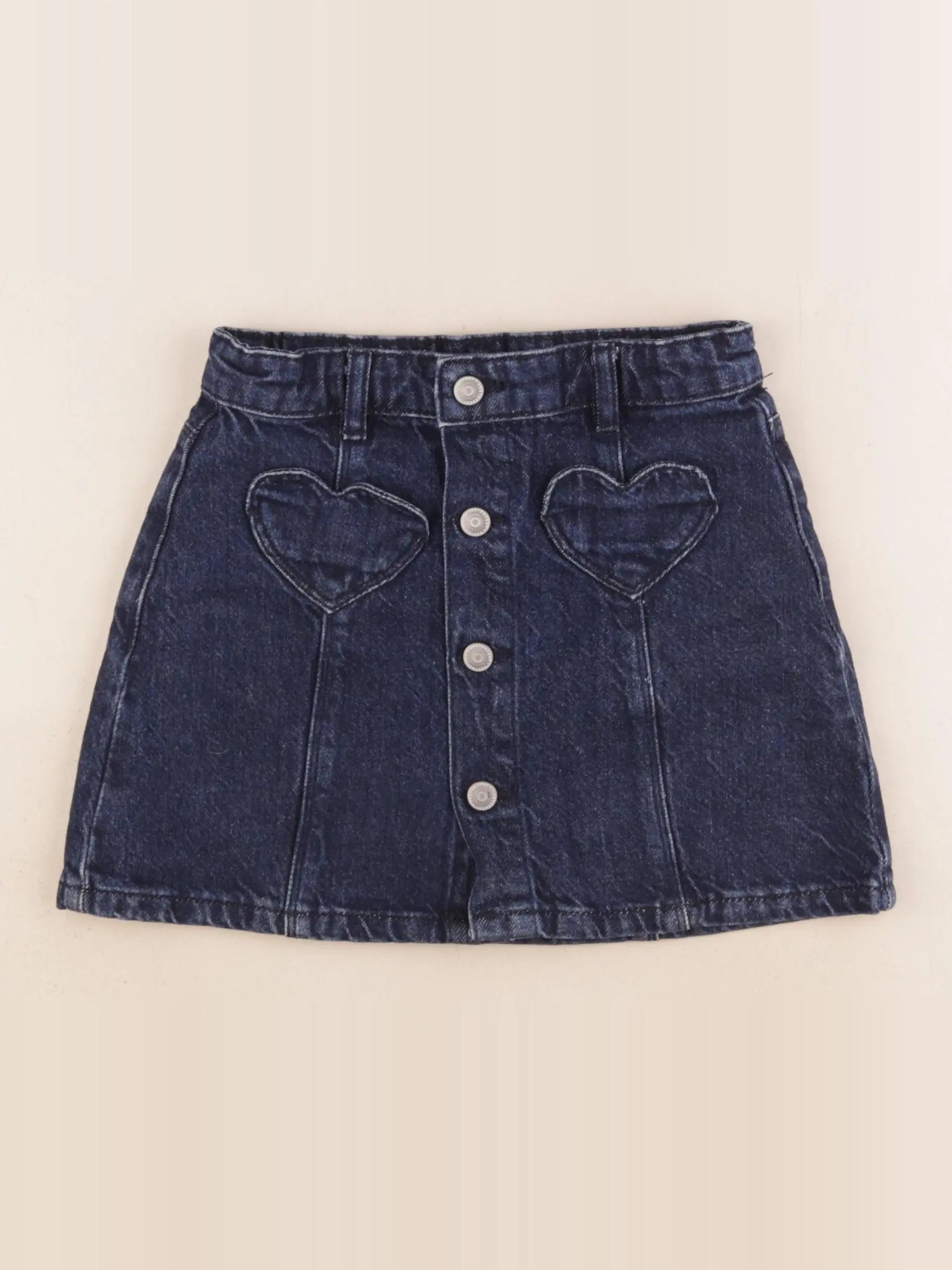 Vertbaudet - jupe bleu - 7 ans